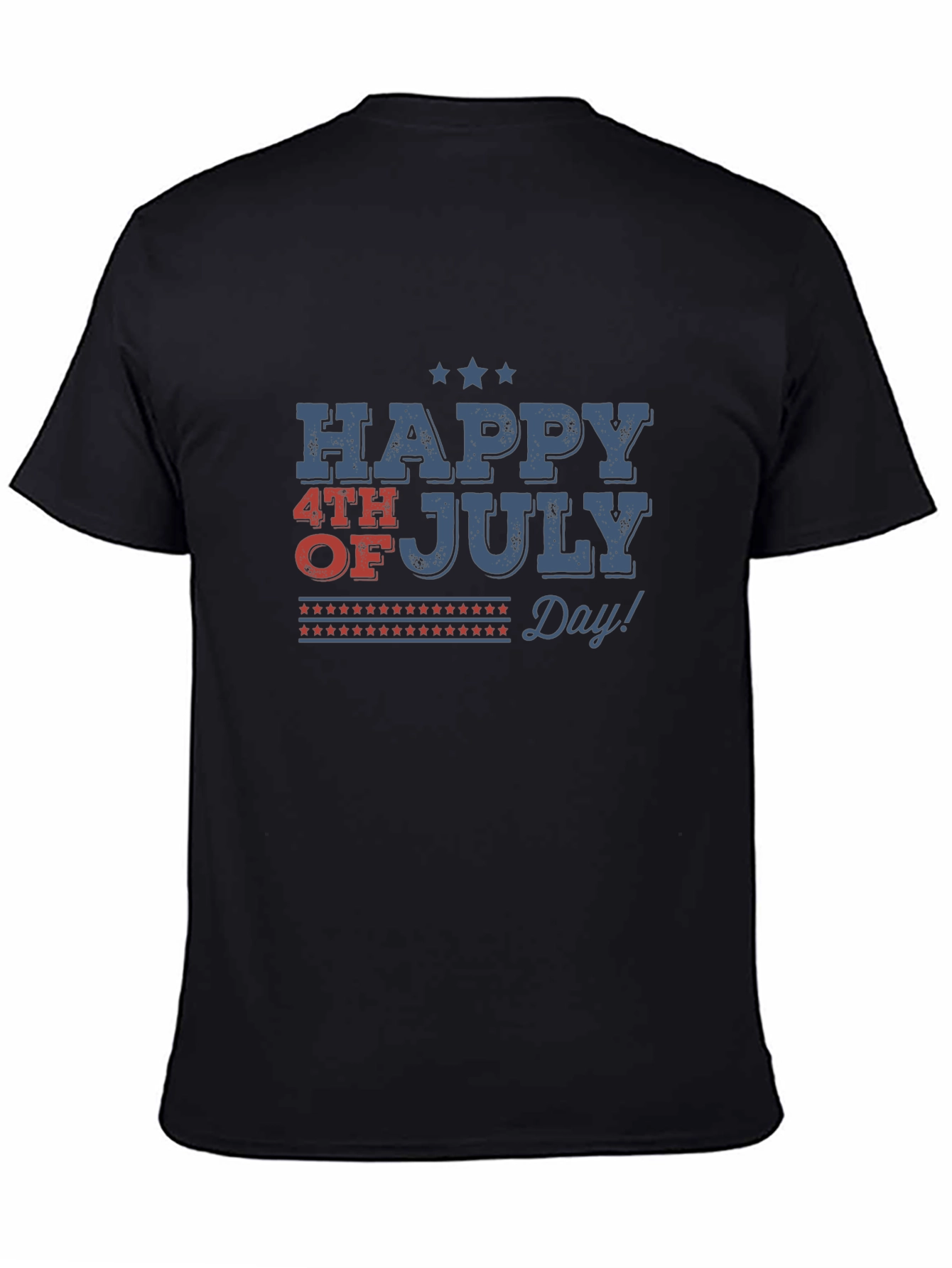 Happy 4th of July Patriotic Graphic T-Shirt