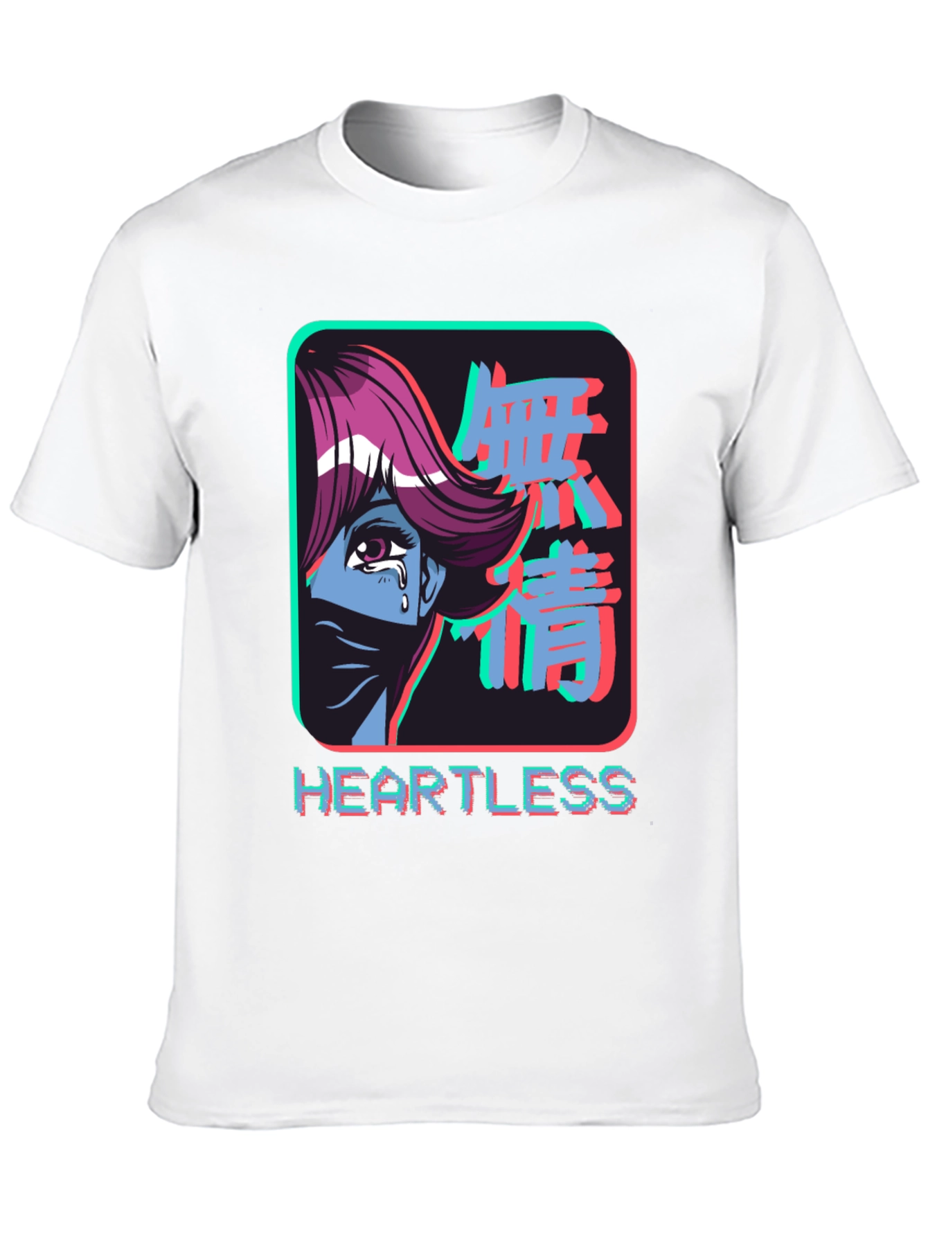 Heartless Anime Graphic T-Shirt
