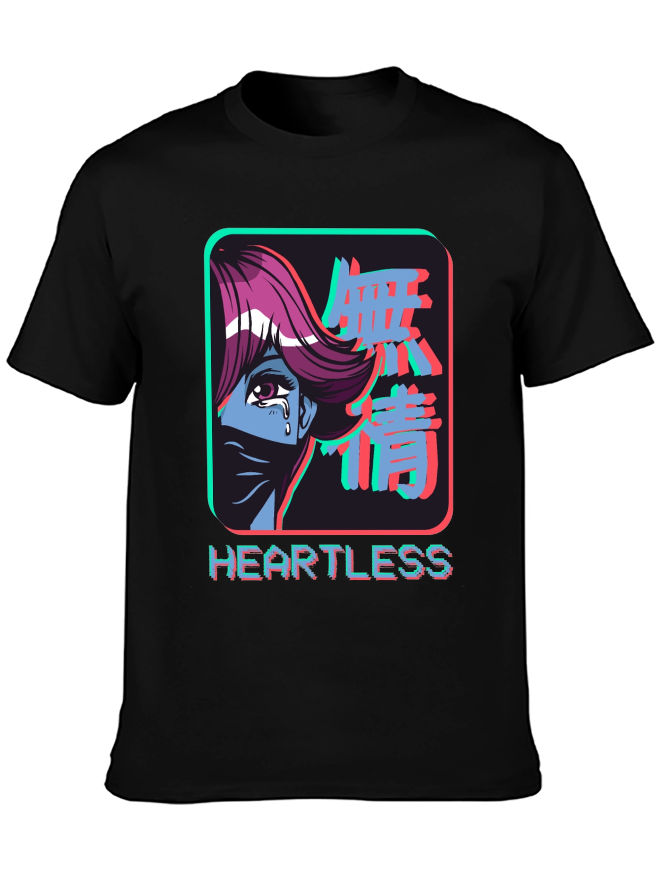 Heartless Anime Graphic T-Shirt