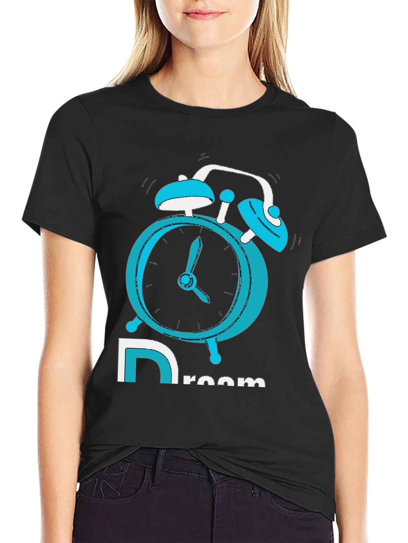 Dream Time Black T-Shirt