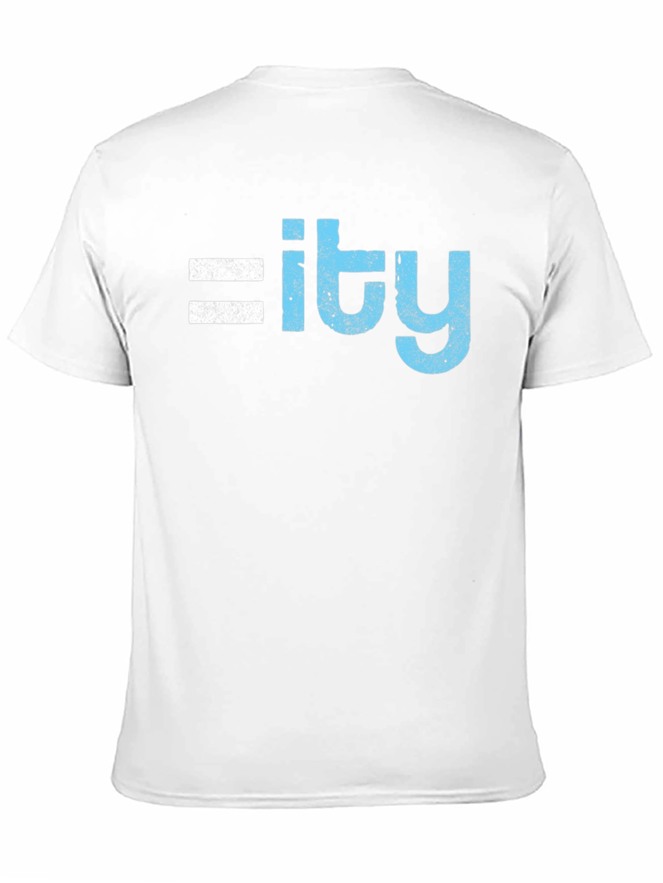 Equality Symbol T-Shirt - Mens Black Tee