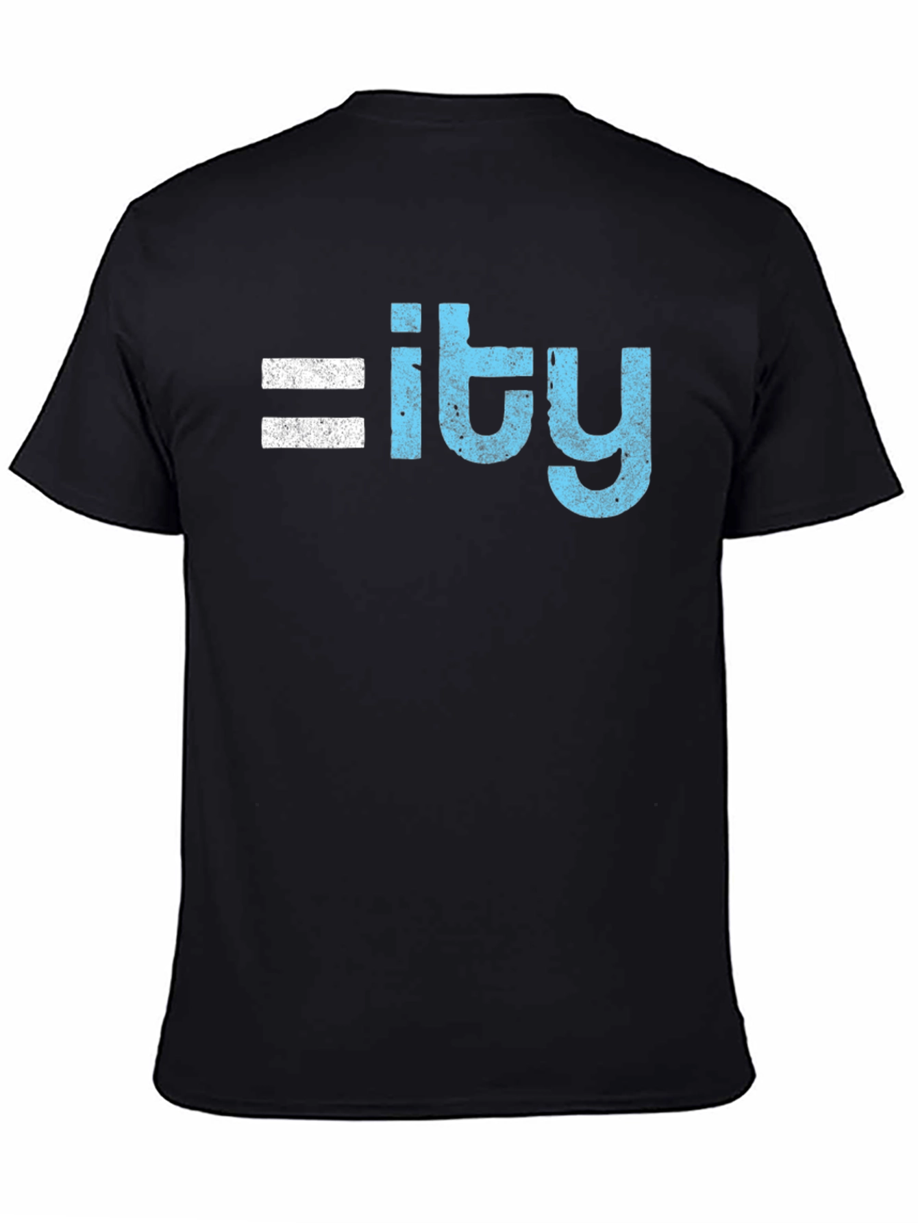 Equality Symbol T-Shirt - Mens Black Tee