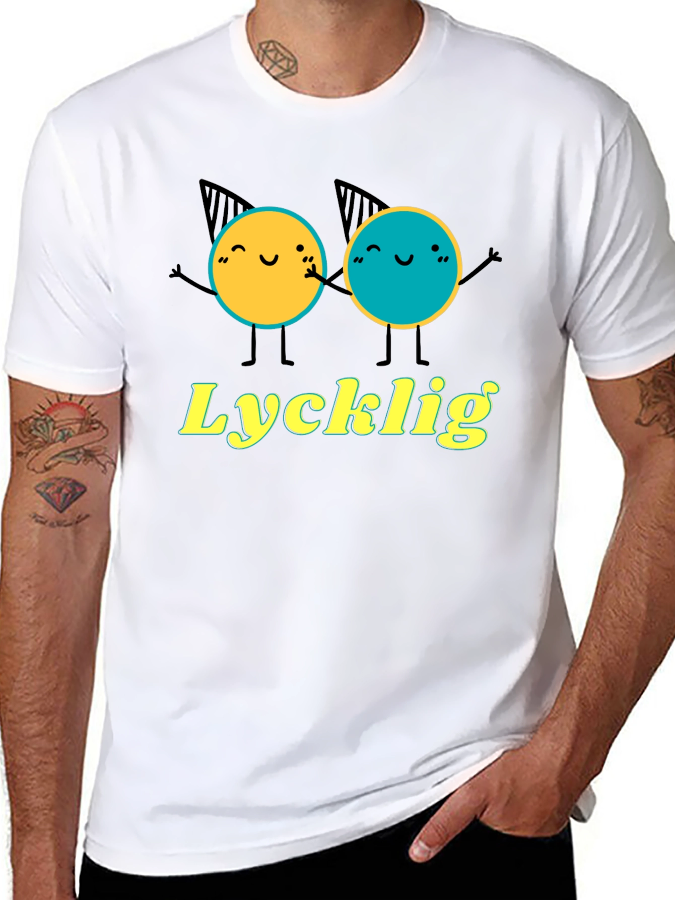 Happy Circle Friends T-Shirt