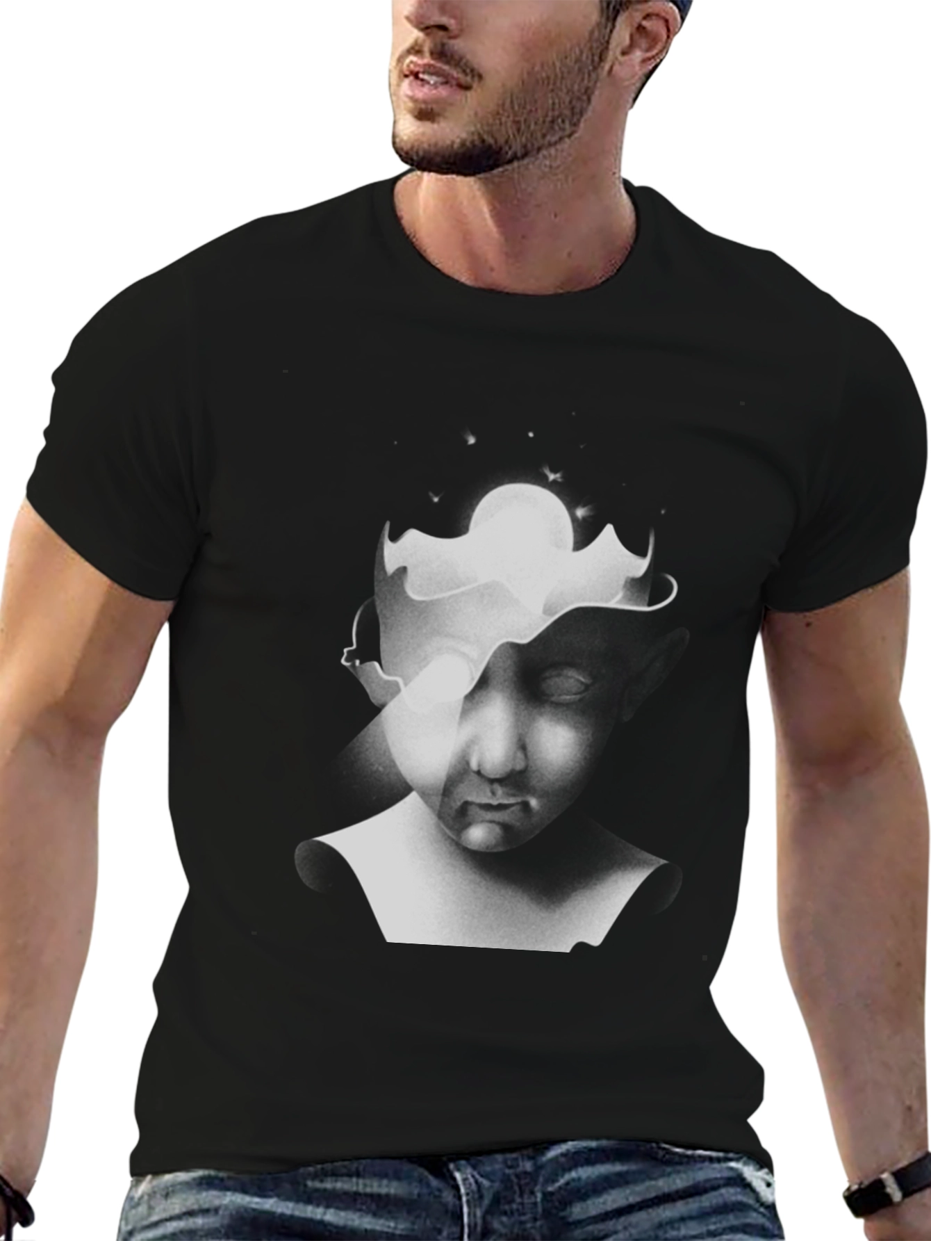 Monochrome Graphic Tee