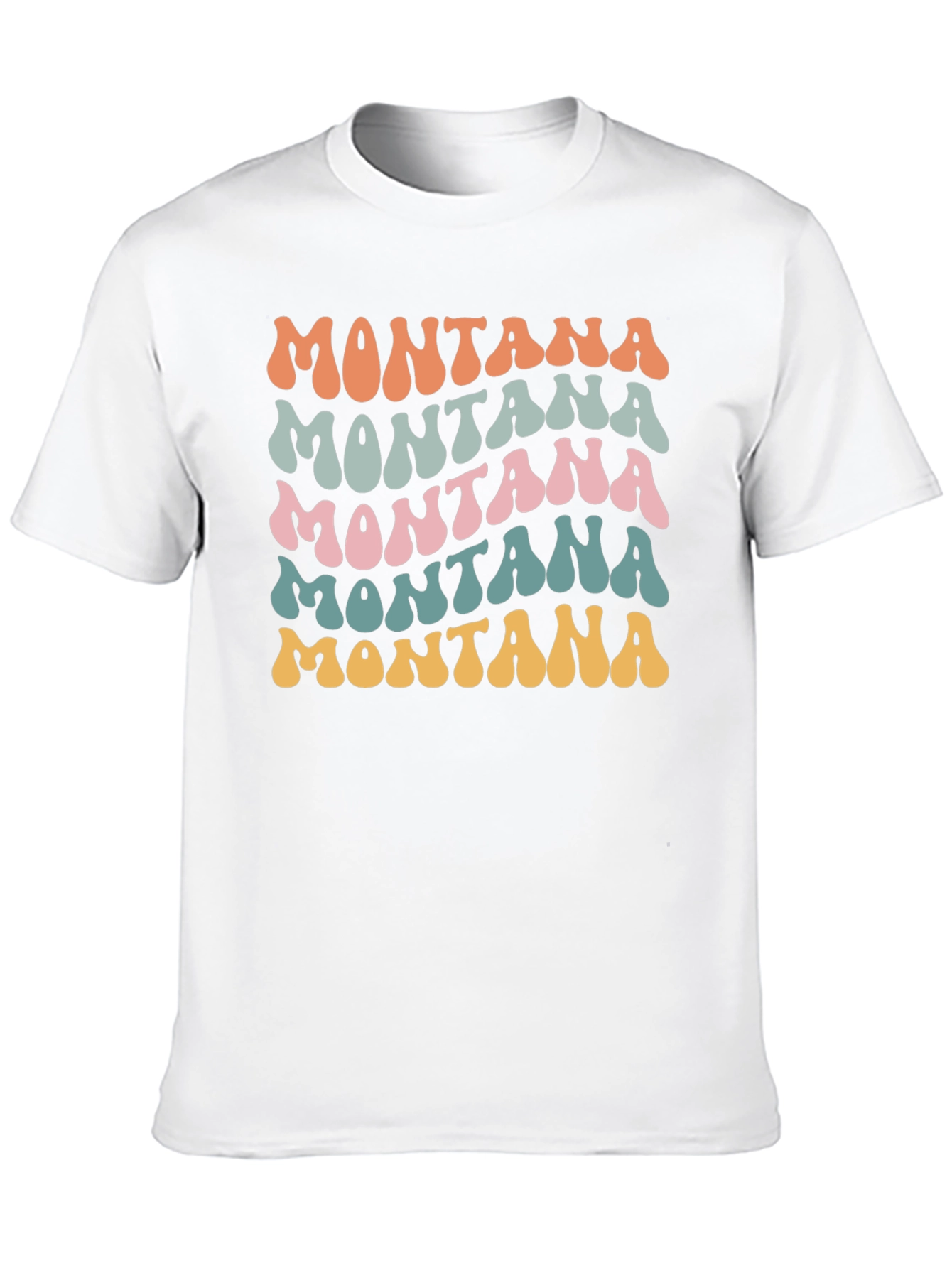 Montana Retro Graphic Tee - Stylish Comfort
