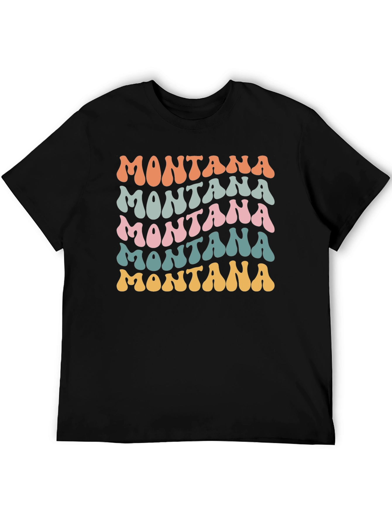 Montana Retro Graphic Tee - Stylish Comfort