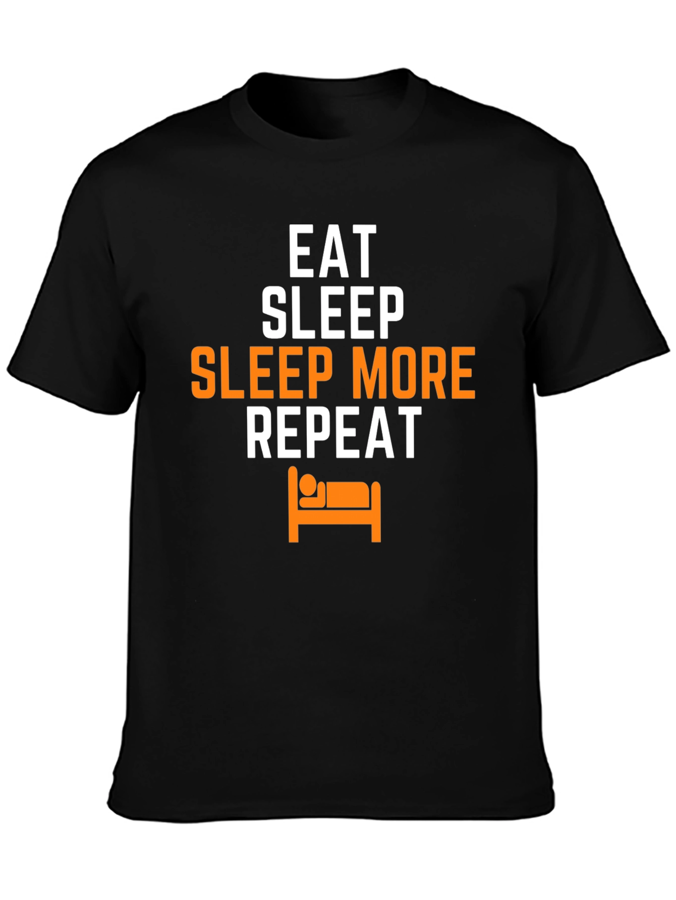 Eat Sleep Sleep More Repeat Graphic Tee