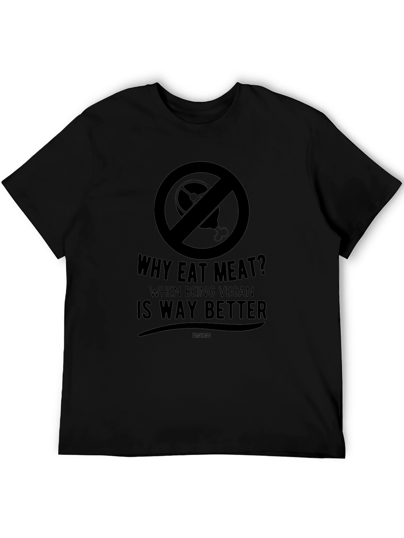 Vegan Lifestyle Graphic Tee - Why Eat Meat T-Shirt