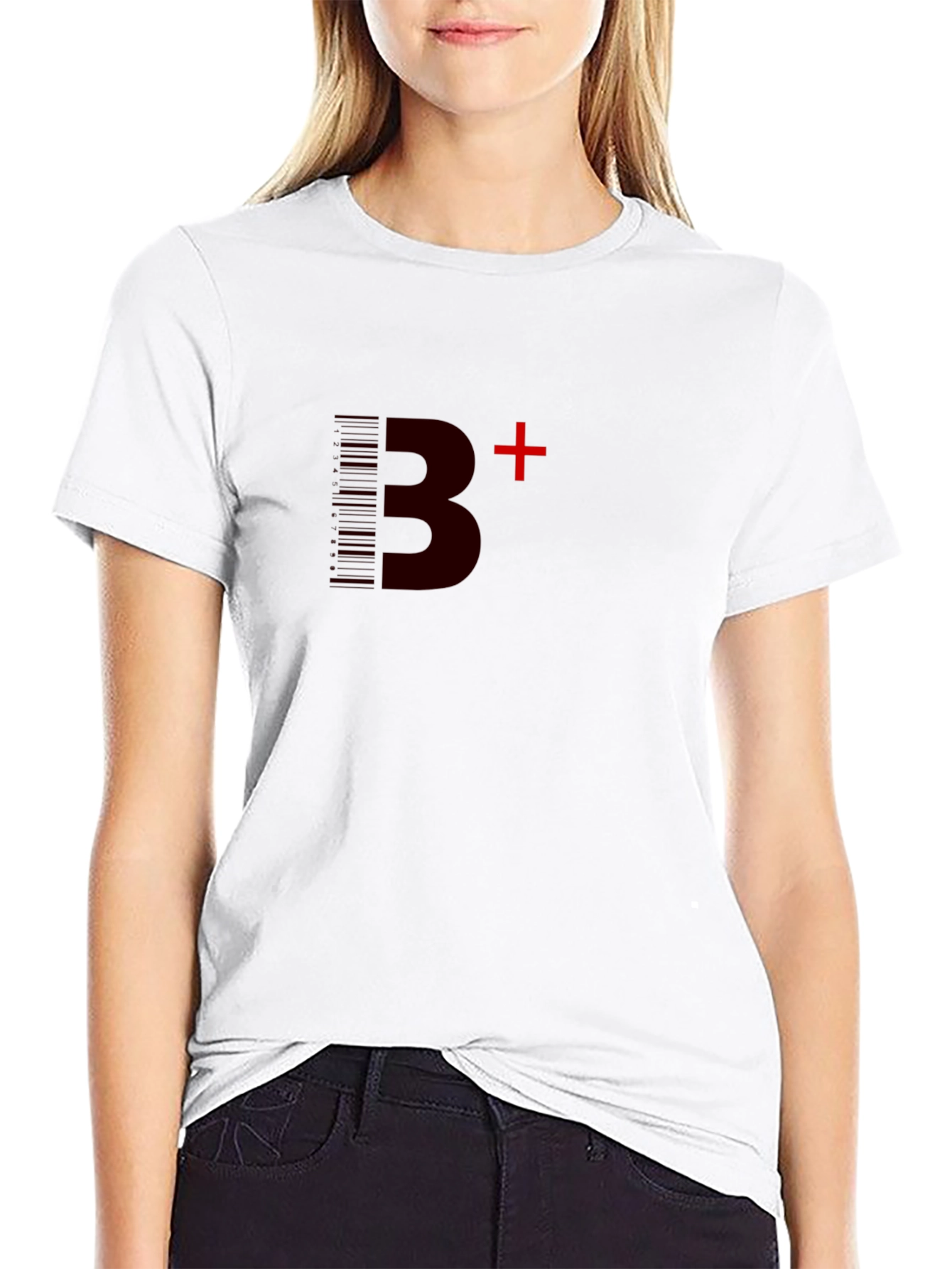 B+ Graphic Print T-Shirt - Modern Casual Wear