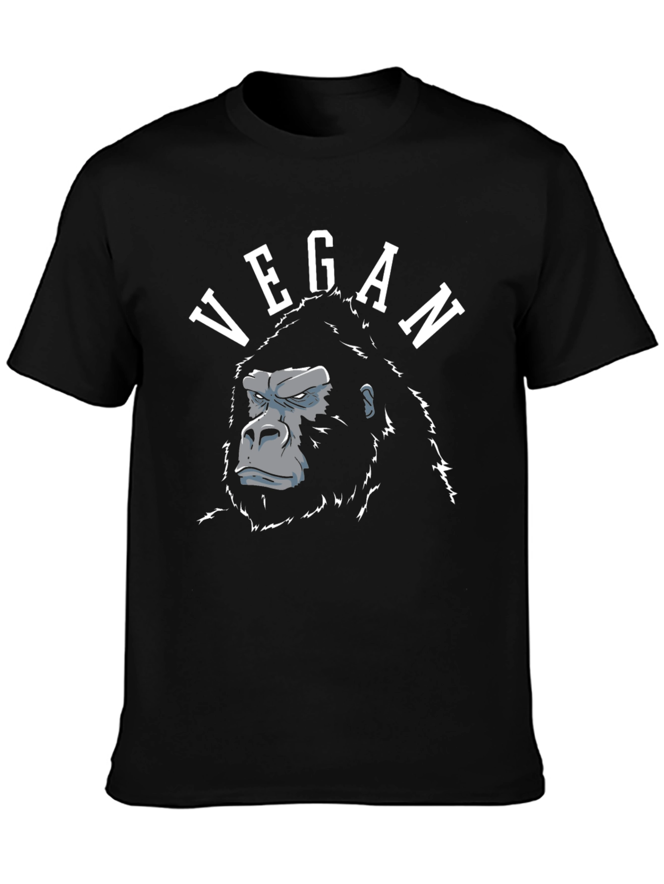 Vegan Gorilla T-Shirt - Bold Statement Tee