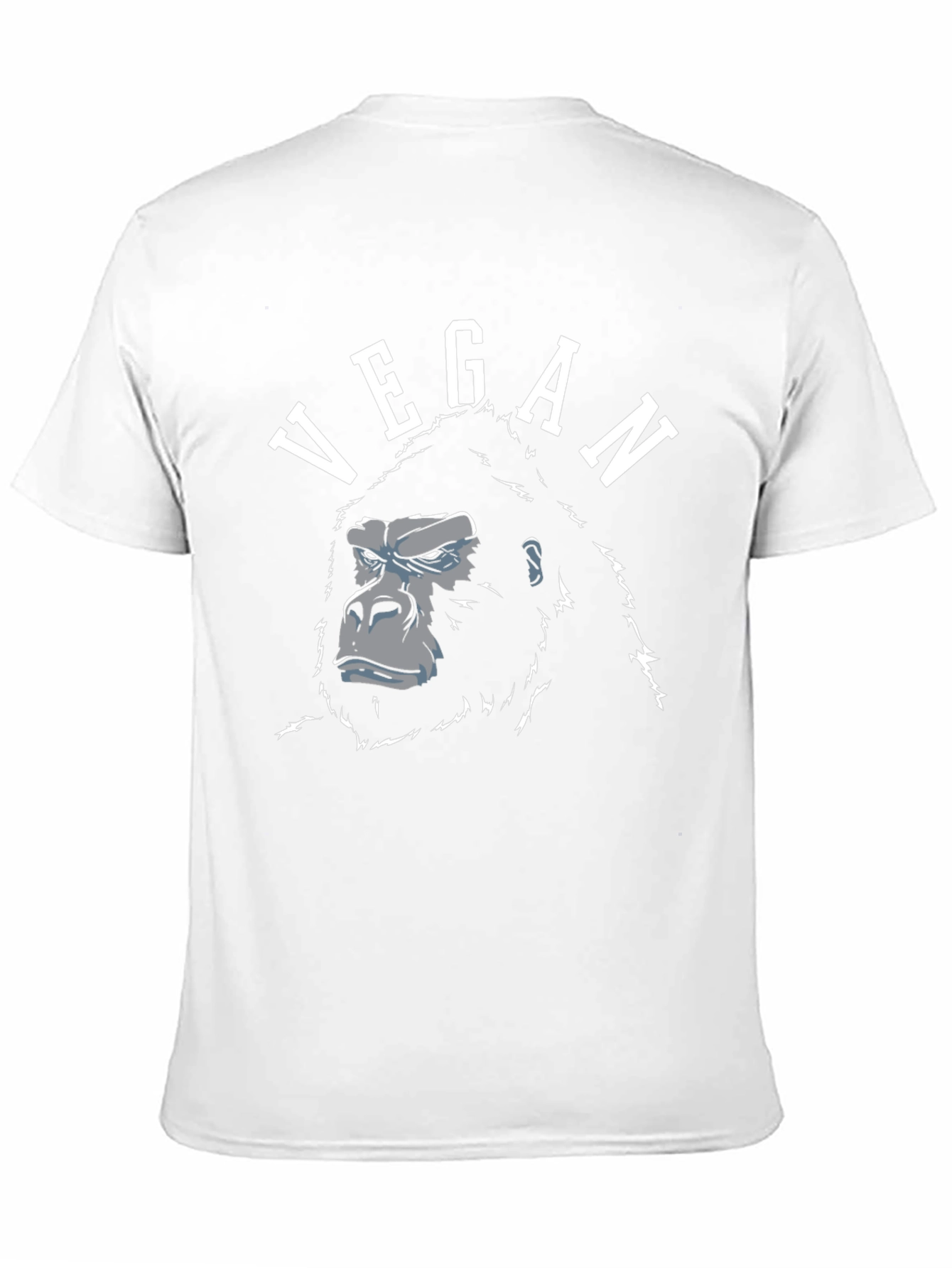 Vegan Gorilla T-Shirt - Bold Statement Tee