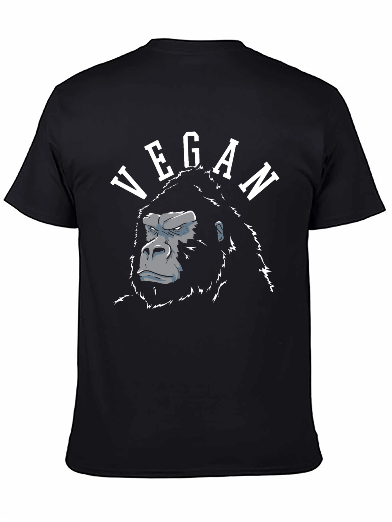 Vegan Gorilla T-Shirt - Bold Statement Tee