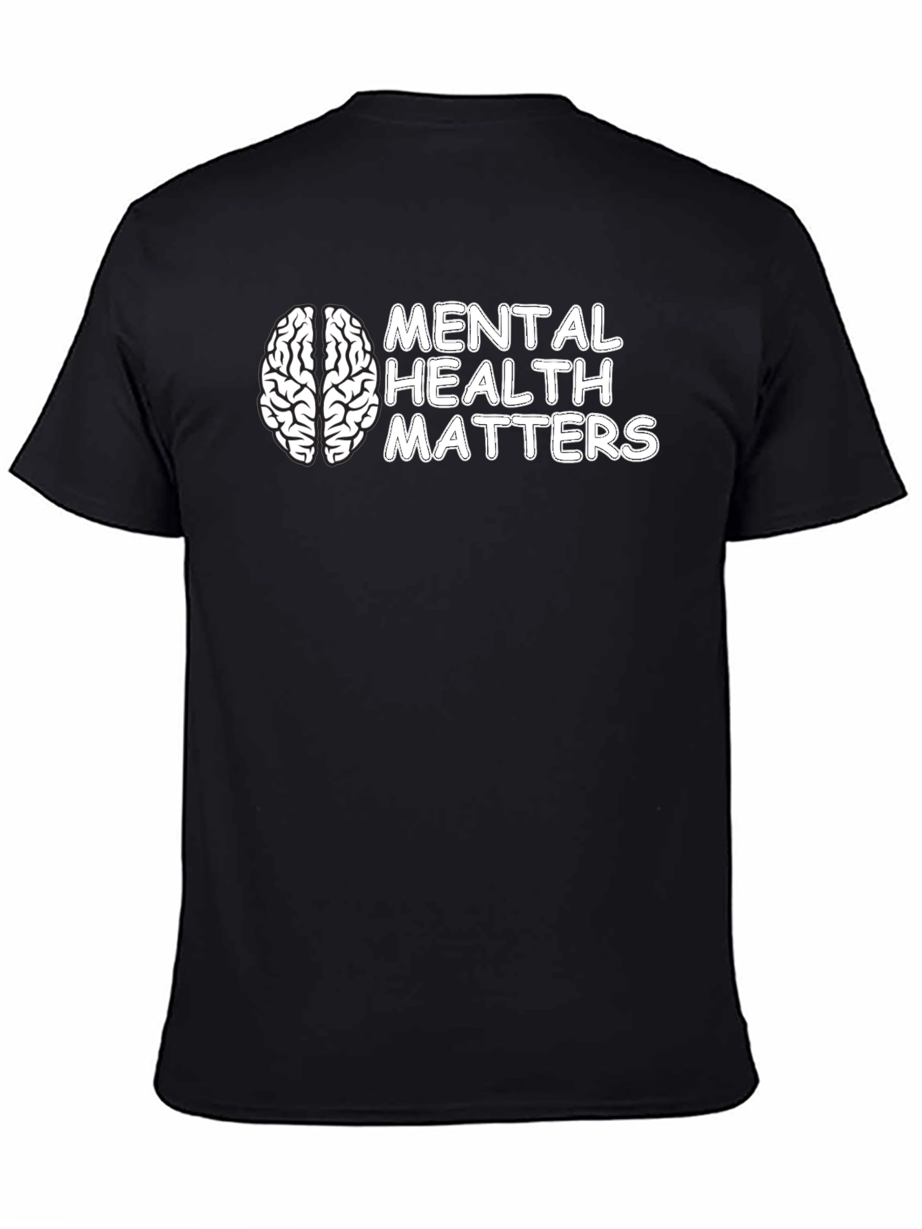 Mental Health Matters T-Shirt Brain Graphic Tee