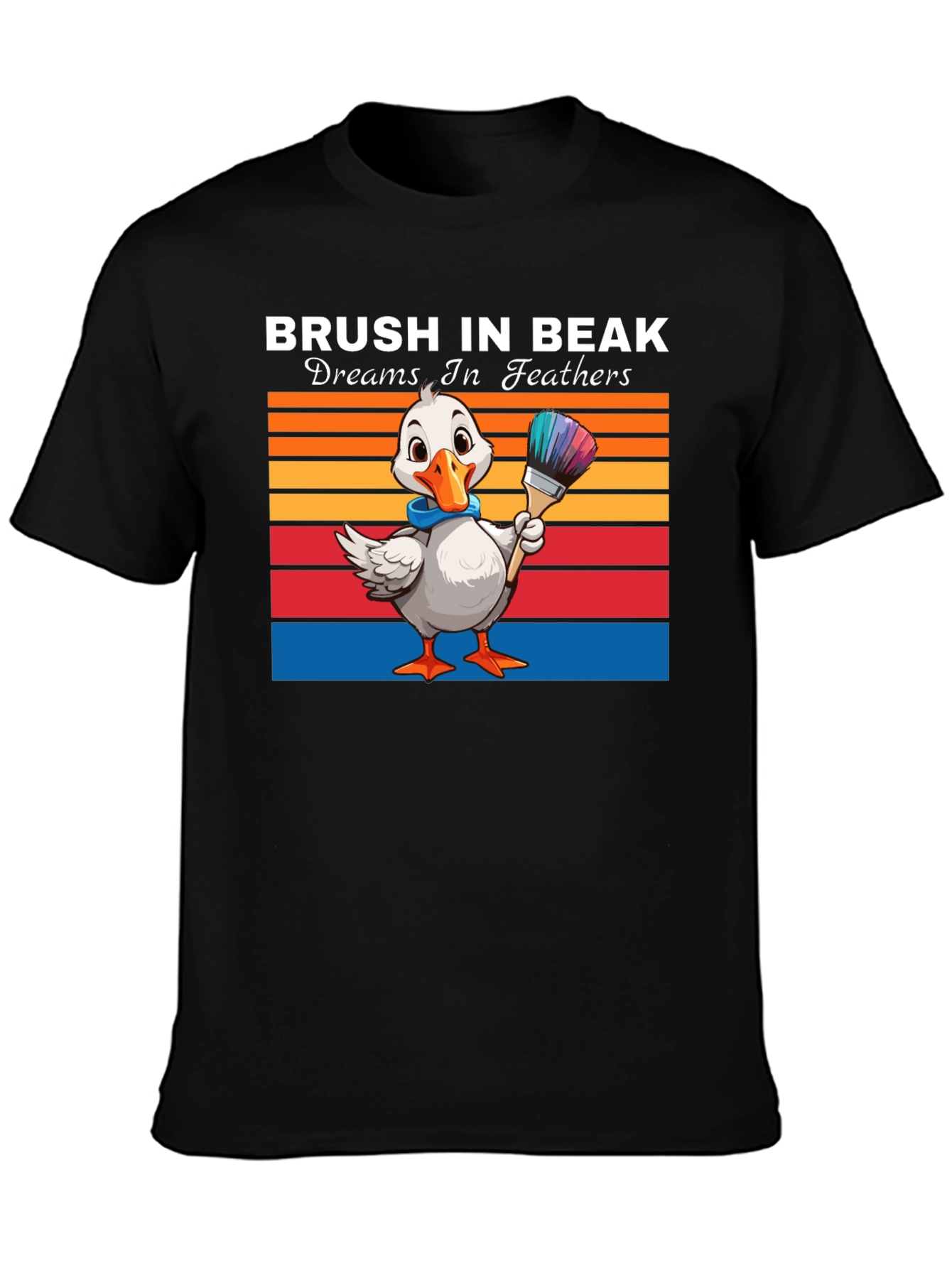 Brush in Beak T-shirt