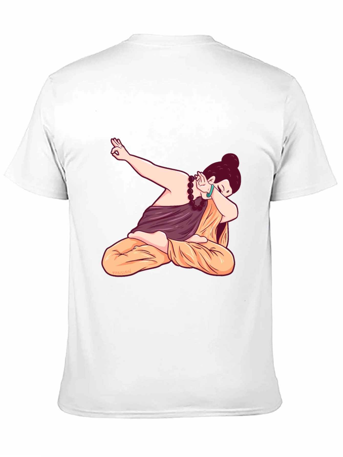 Dabbing Yogi Black T-Shirt - Meditation & Style