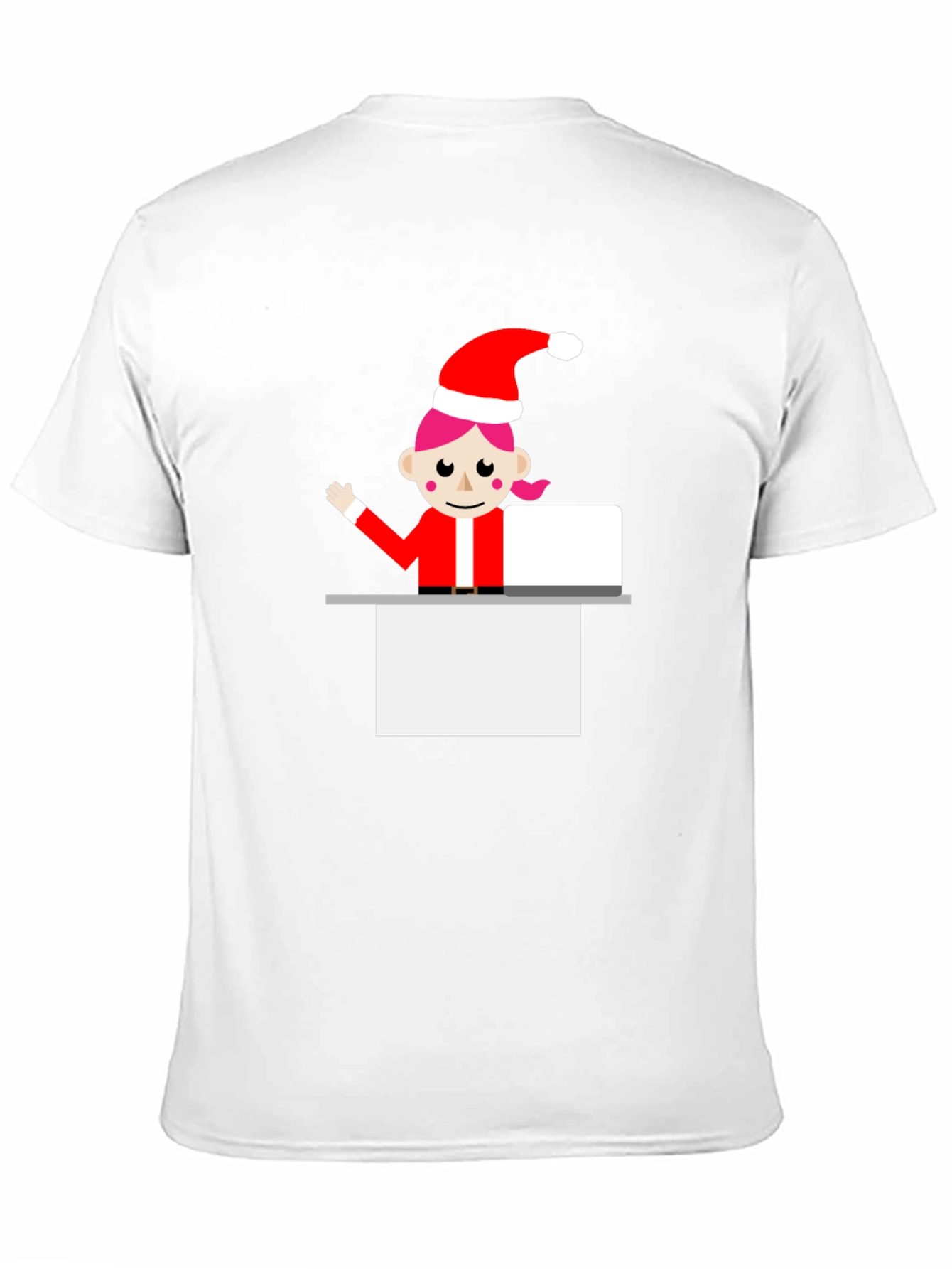 Festive Elf Graphic Tee - Holiday Cheer T-Shirt