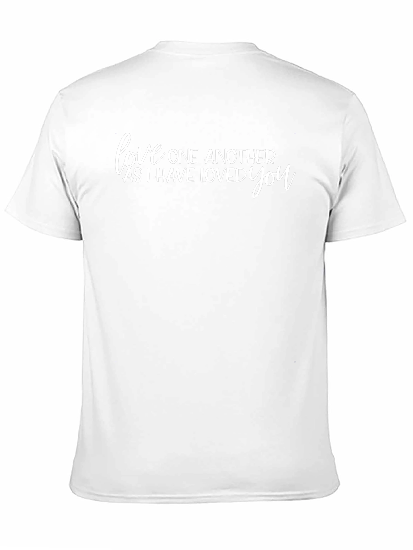 Love One Another Graphic Tee - Black Unisex T-Shirt