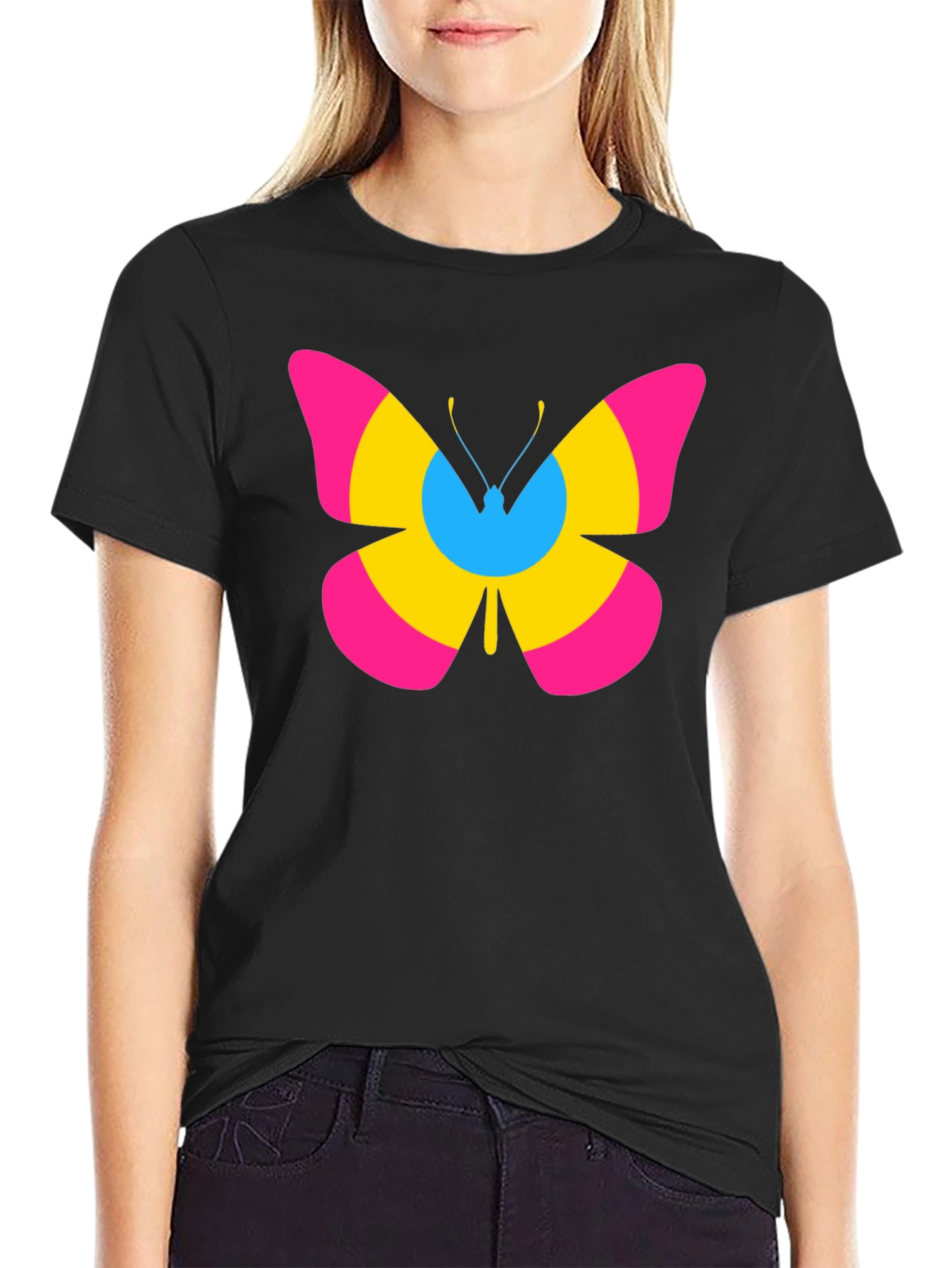 Pansexual Butterfly T-Shirt - Pride & Expression