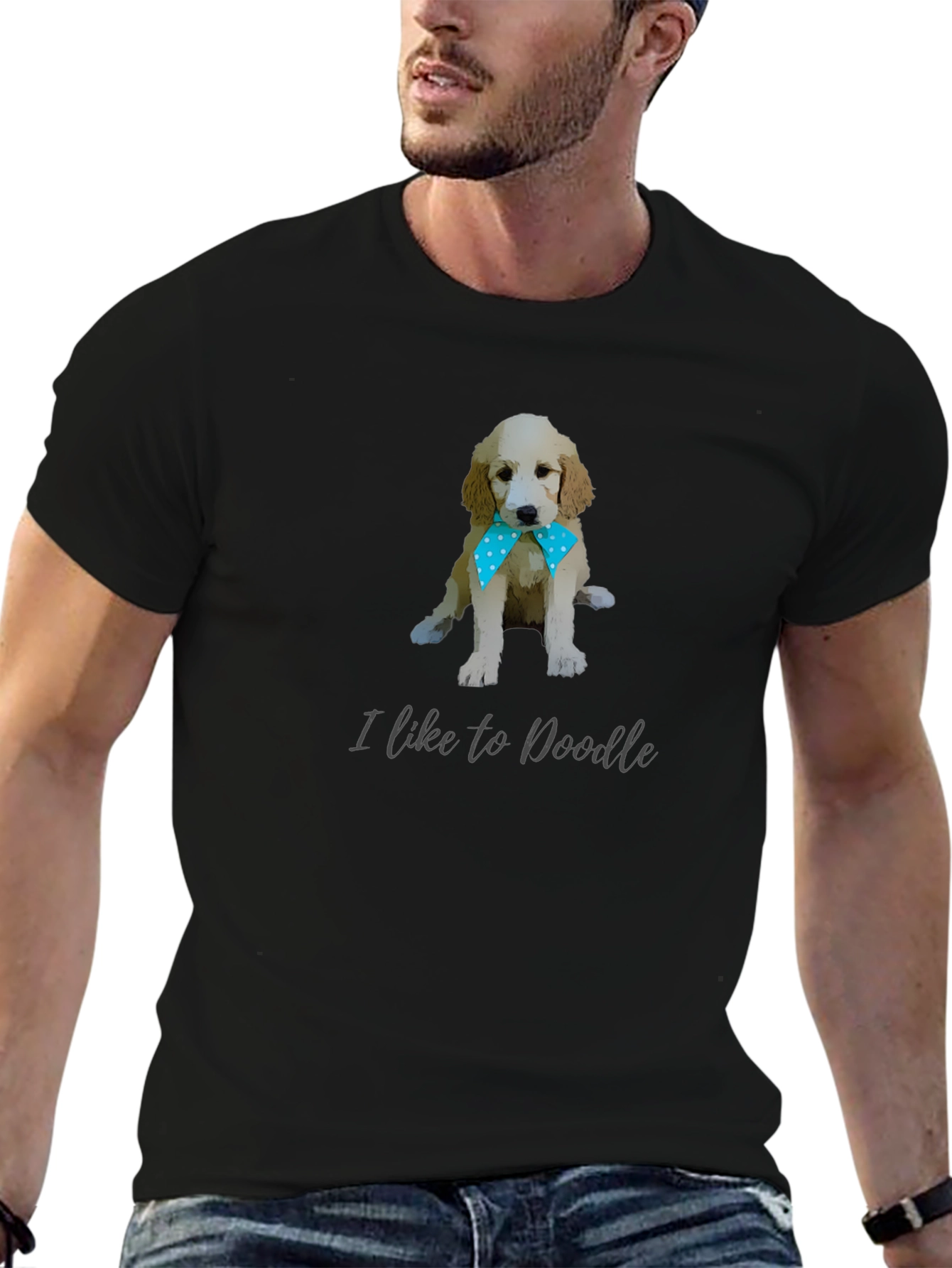 I Like to Doodle Dog T-Shirt
