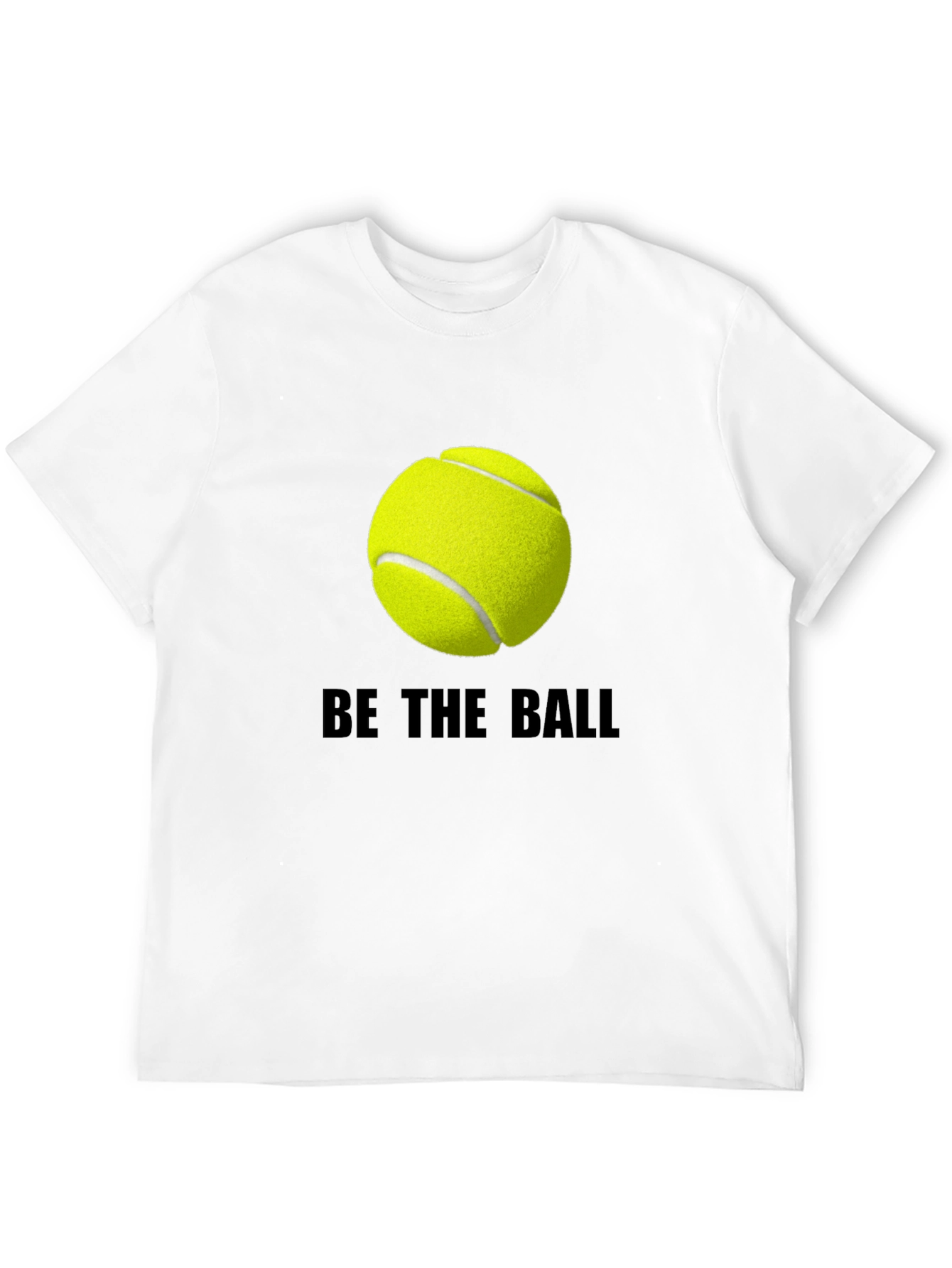 Be The Ball Tee: Tennis Graphic T-Shirt
