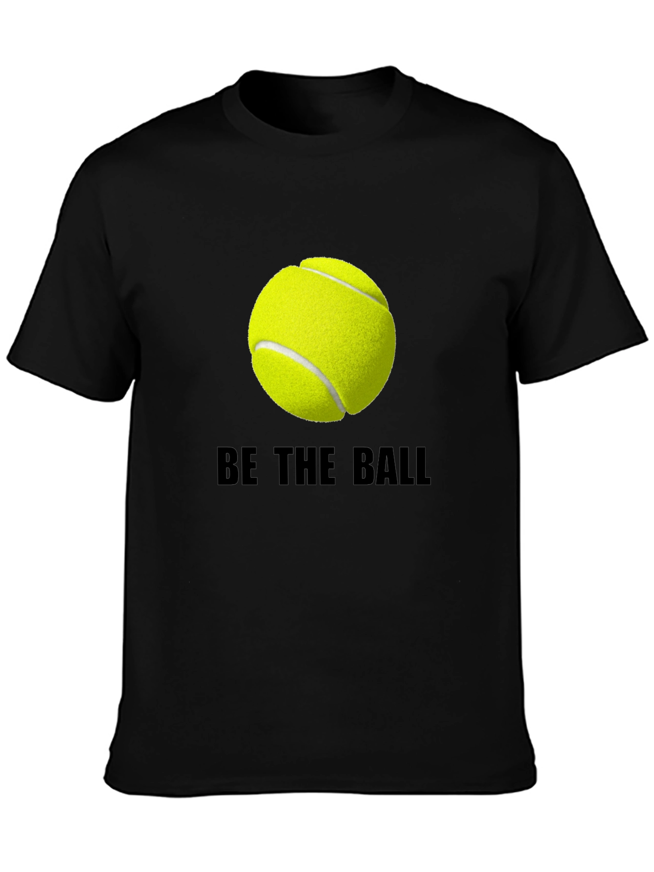 Be The Ball Tee: Tennis Graphic T-Shirt