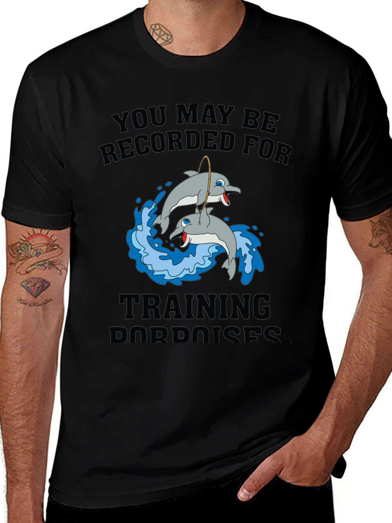 Training Porpoises Graphic T-Shirt