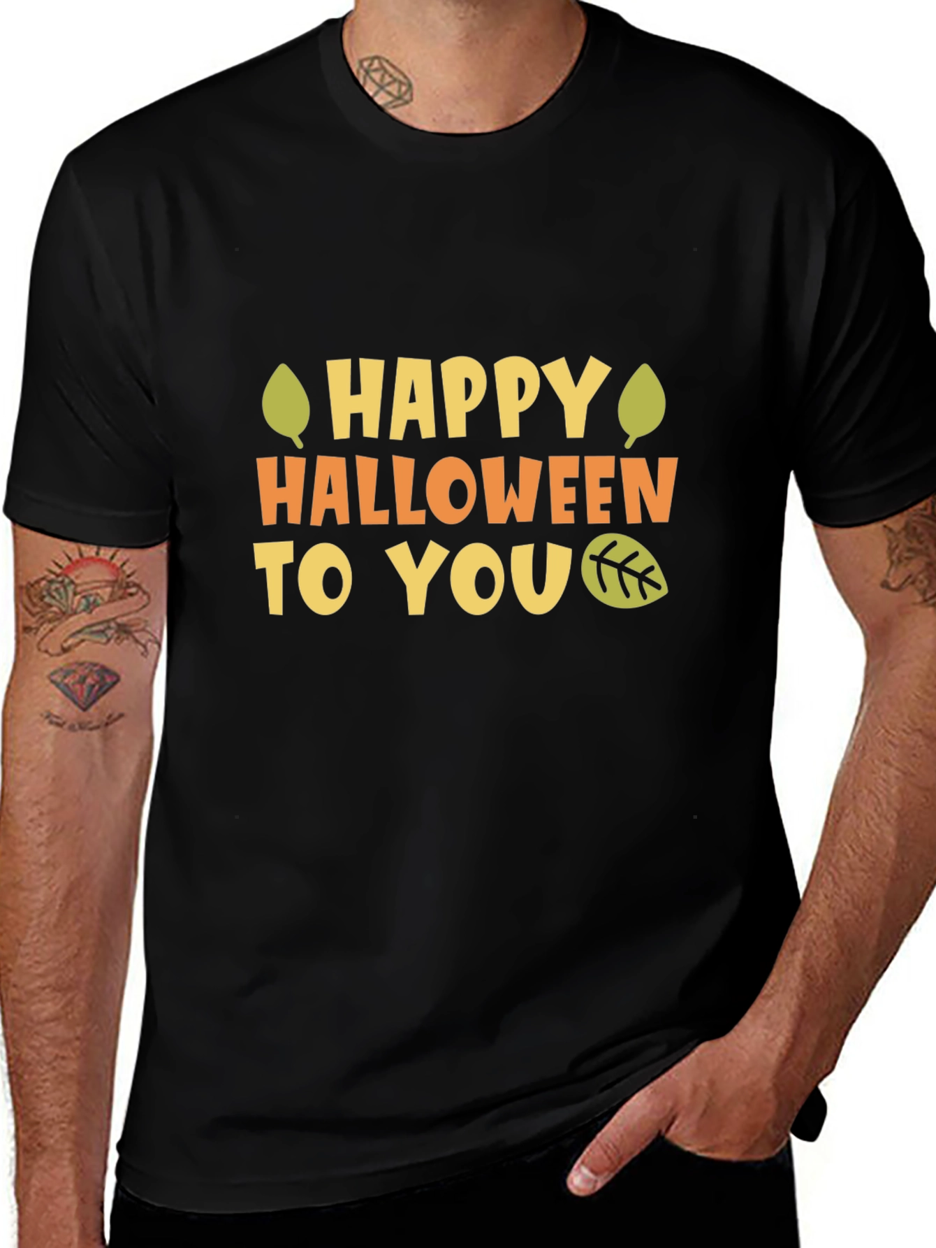 Happy Halloween T-Shirt - Holiday Graphic Tee