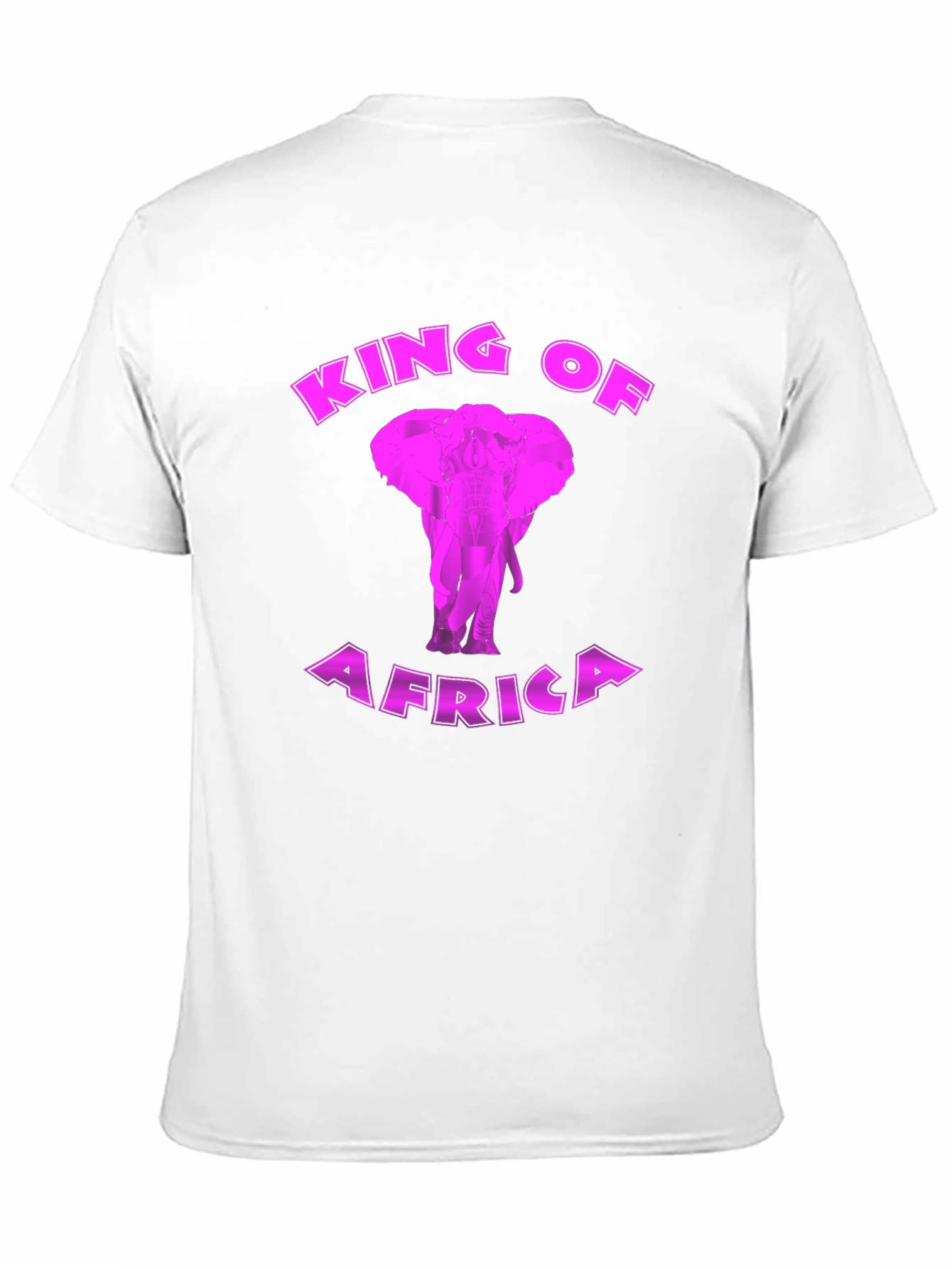 King of Africa Elephant Graphic Tee
