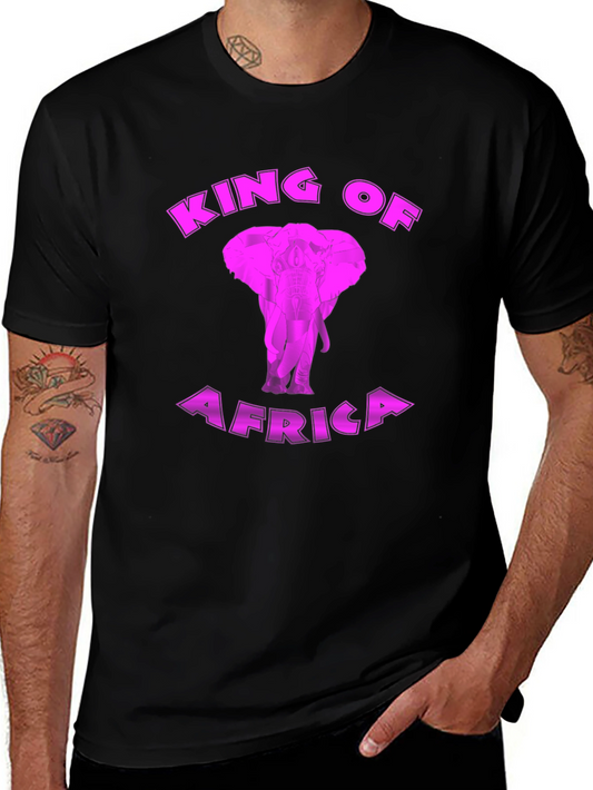 King of Africa Elephant Graphic Tee