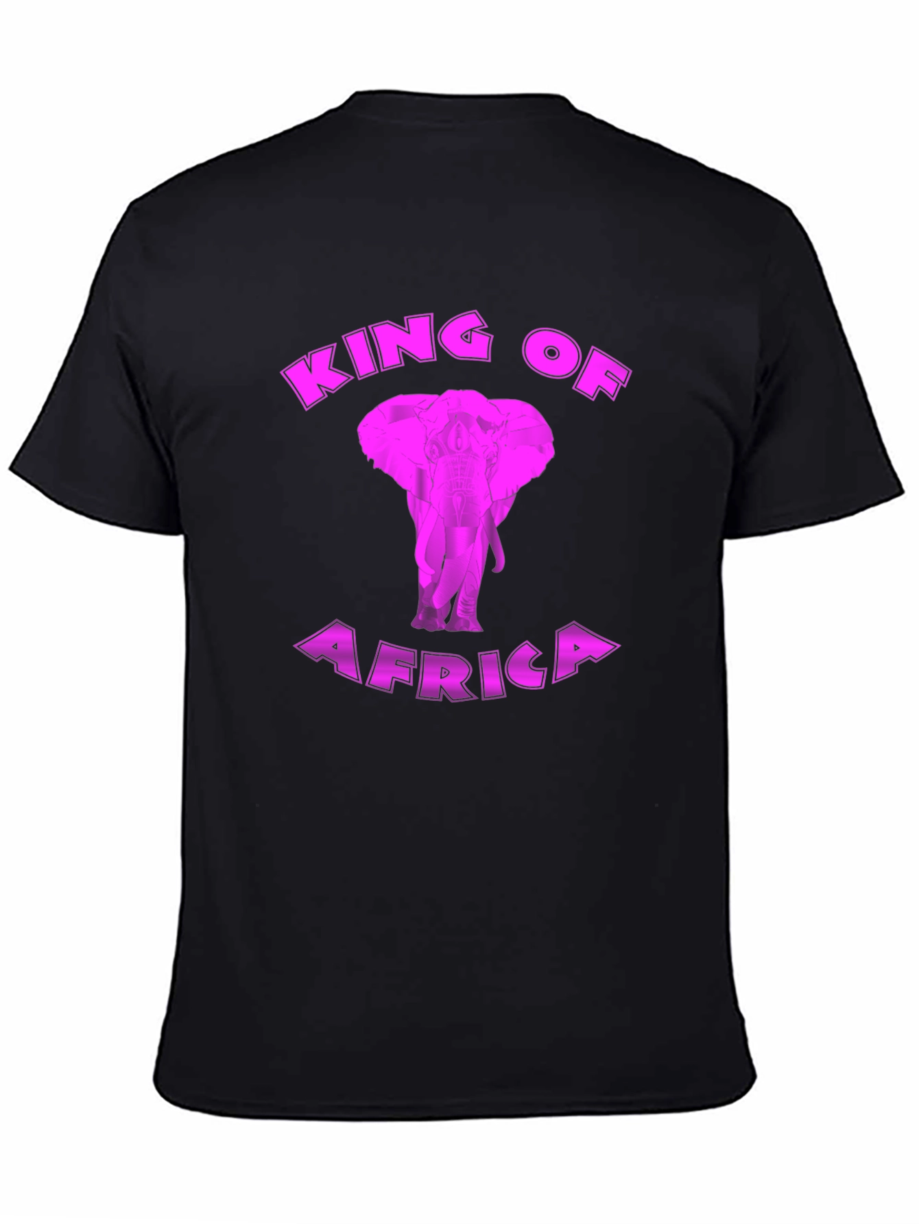 King of Africa Elephant Graphic Tee