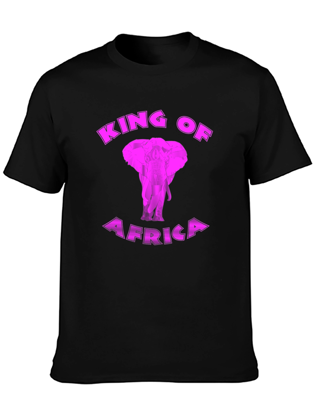 King of Africa Elephant Graphic Tee