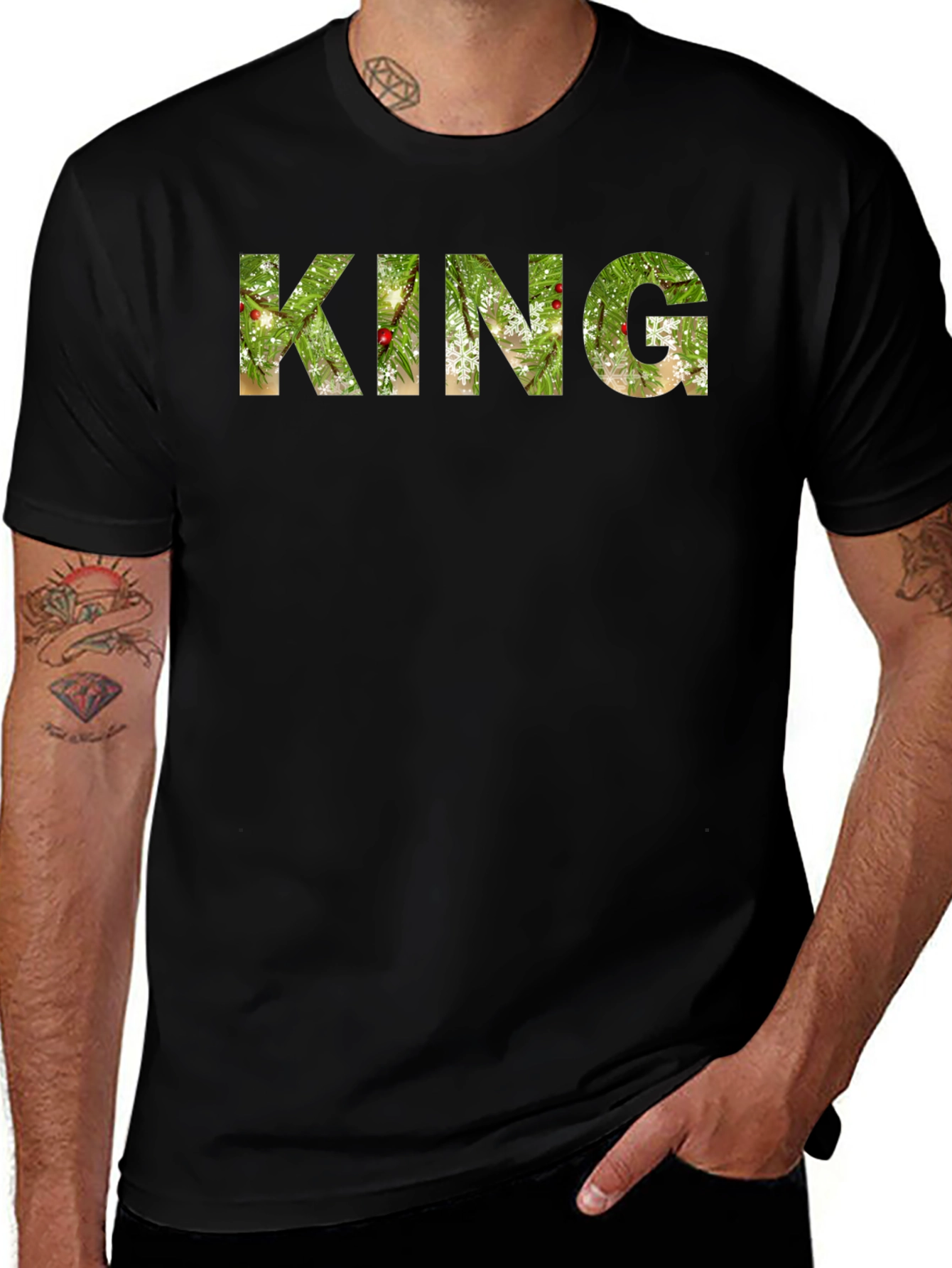 King Christmas Holiday T-Shirt