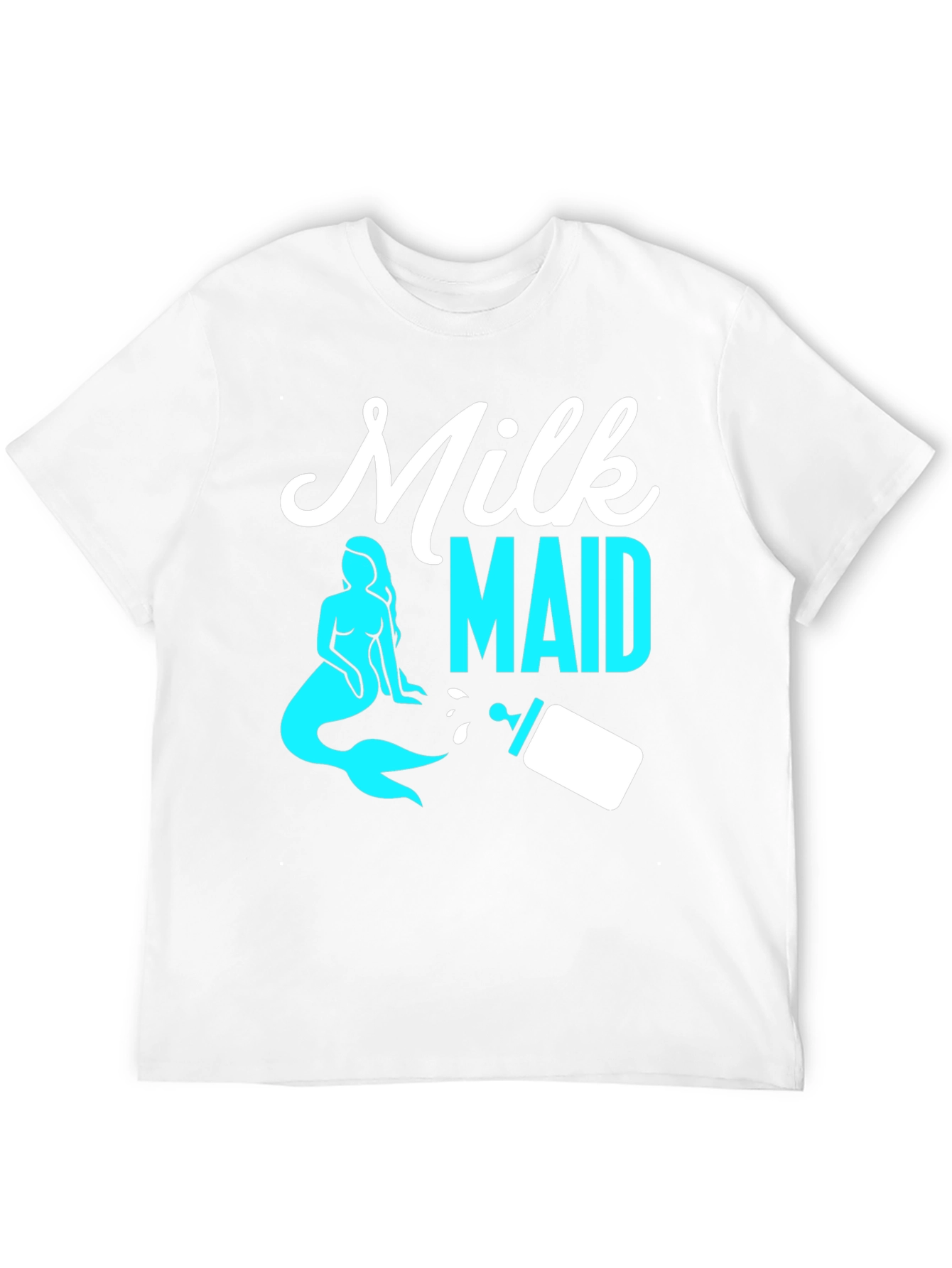 Milk Maid Graphic Tee - Funny Parent Shirt