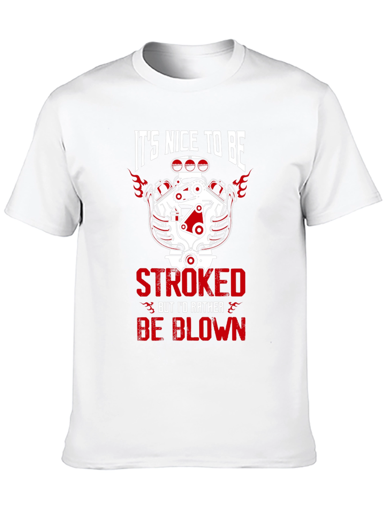 Its Nice To Be Stroked Graphic T-Shirt