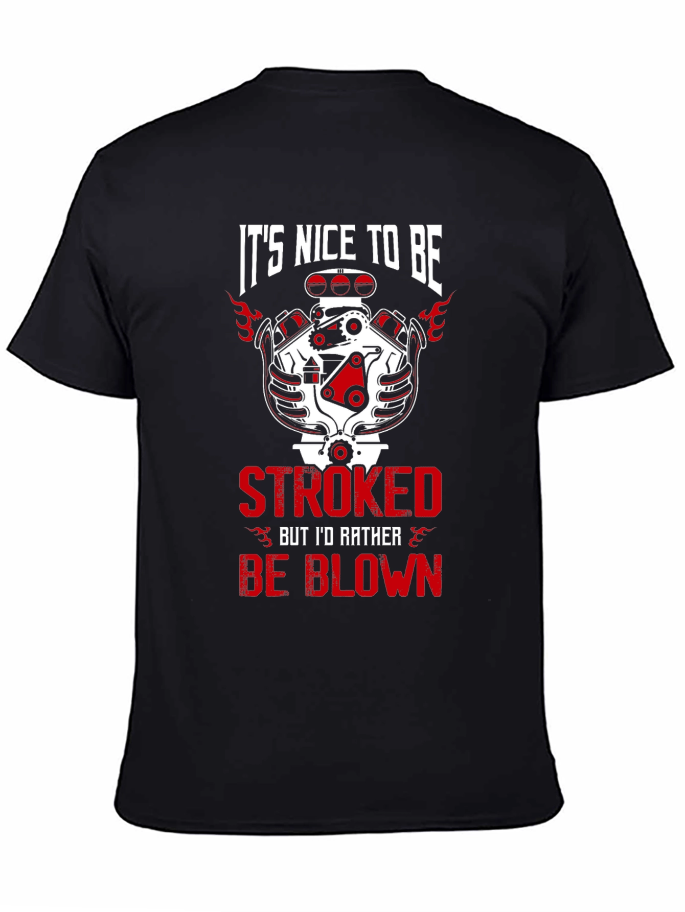 Its Nice To Be Stroked Graphic T-Shirt