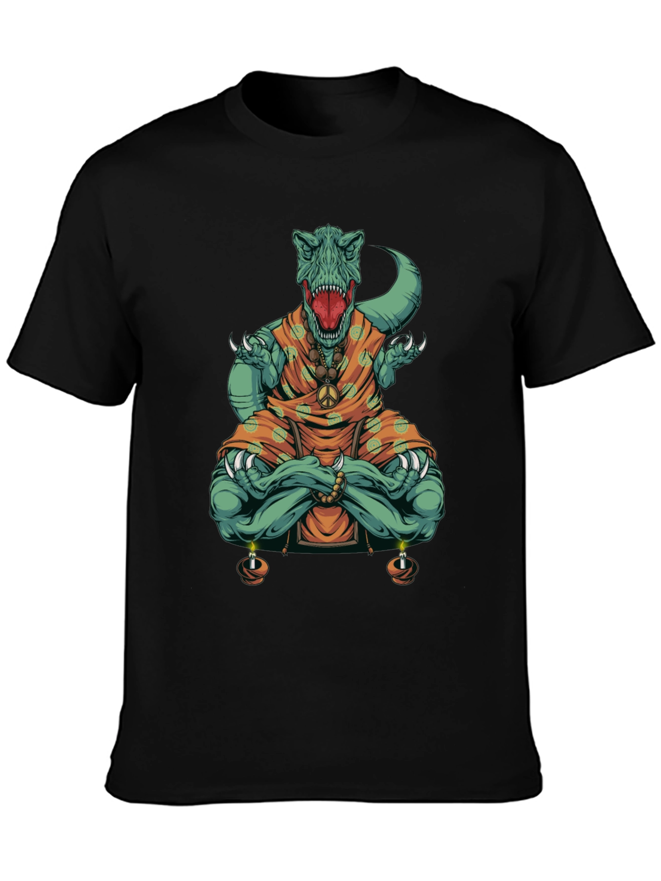 Meditating Dinosaur T-Shirt