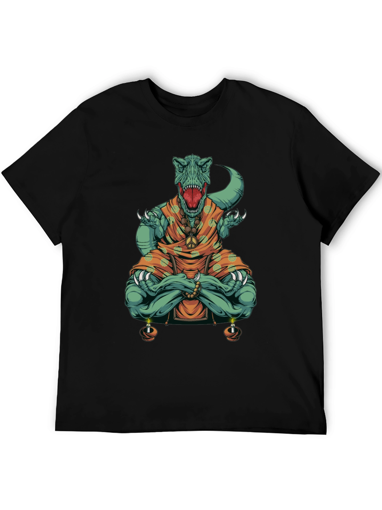 Meditating Dinosaur T-Shirt
