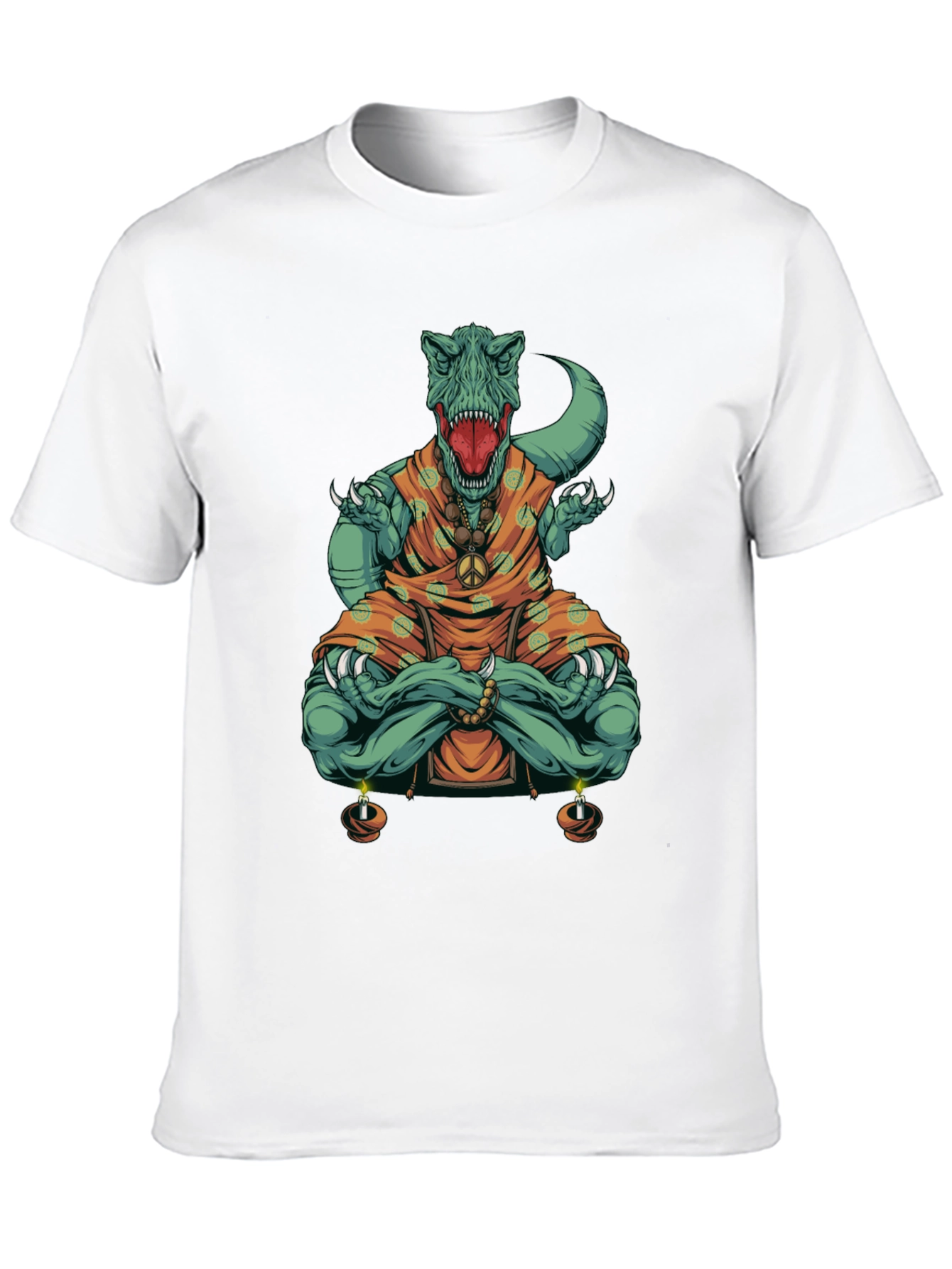 Meditating Dinosaur T-Shirt