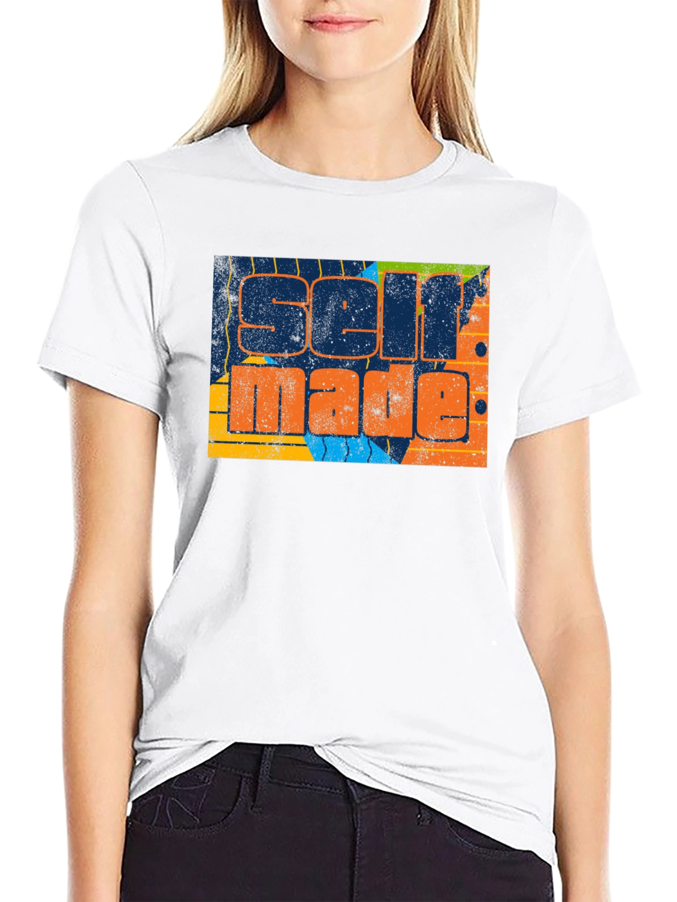 Self Made Graphic T-Shirt