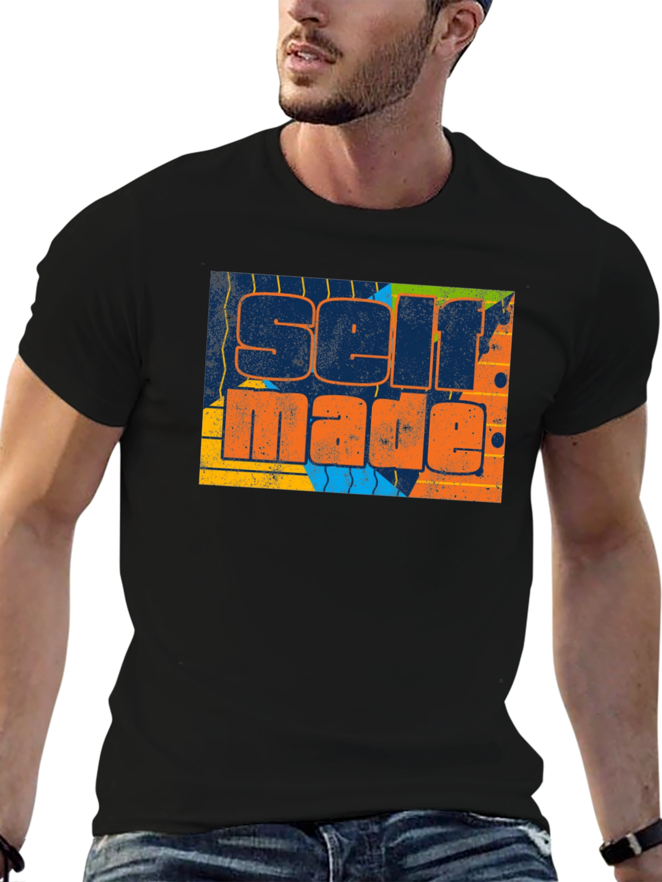 Self Made Graphic T-Shirt