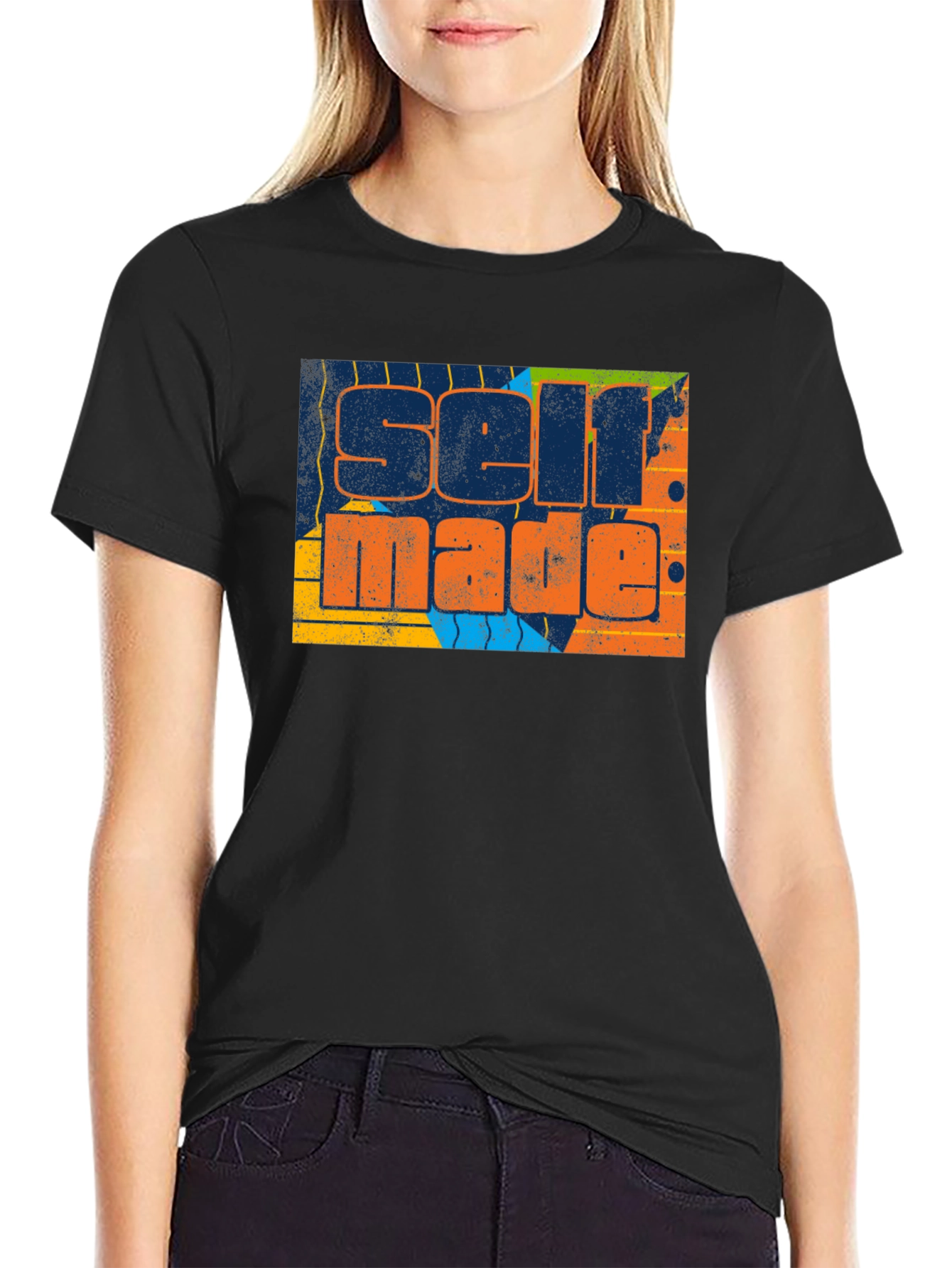 Self Made Graphic T-Shirt