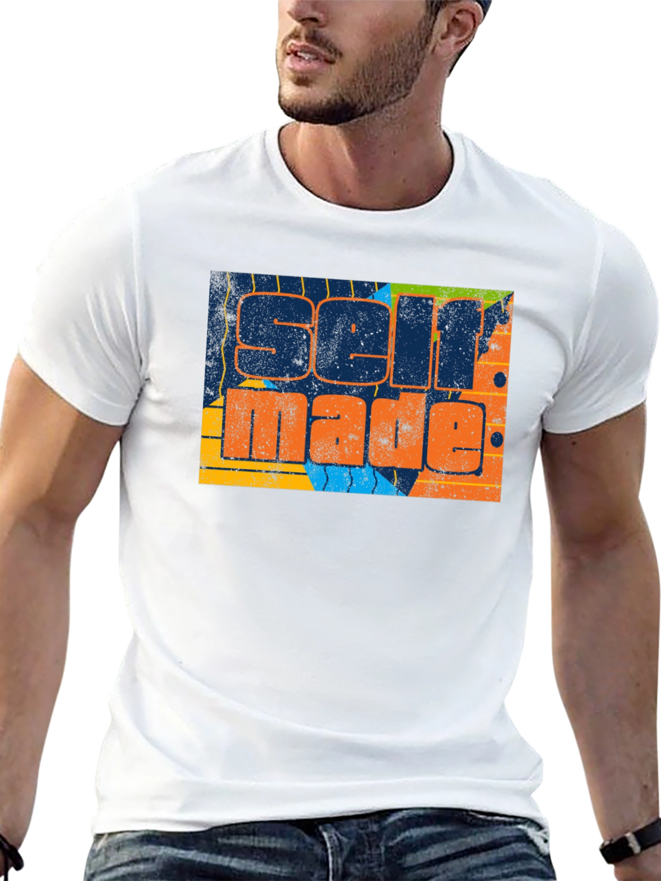 Self Made Graphic T-Shirt