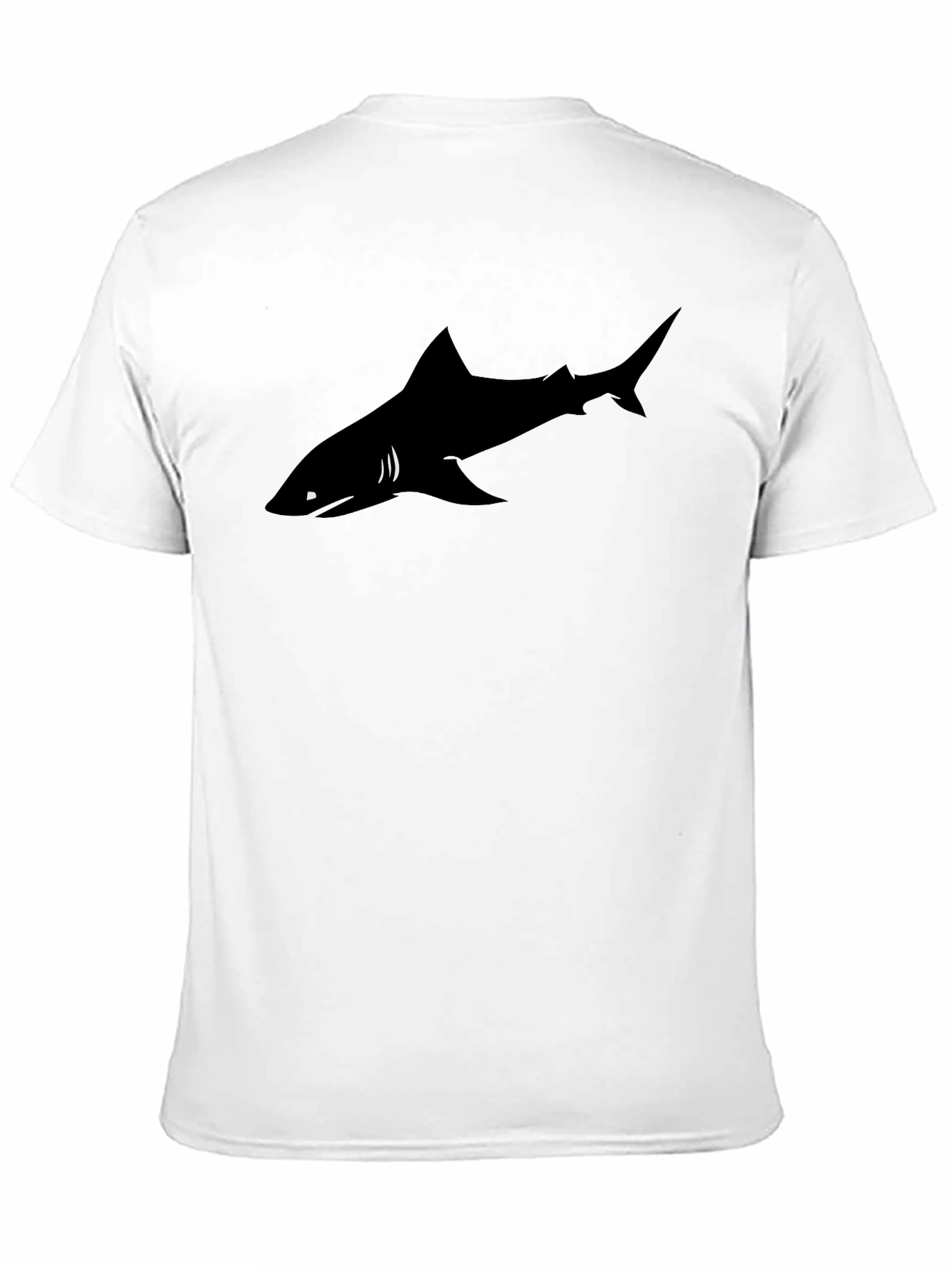 Shark Graphic Black T-Shirt