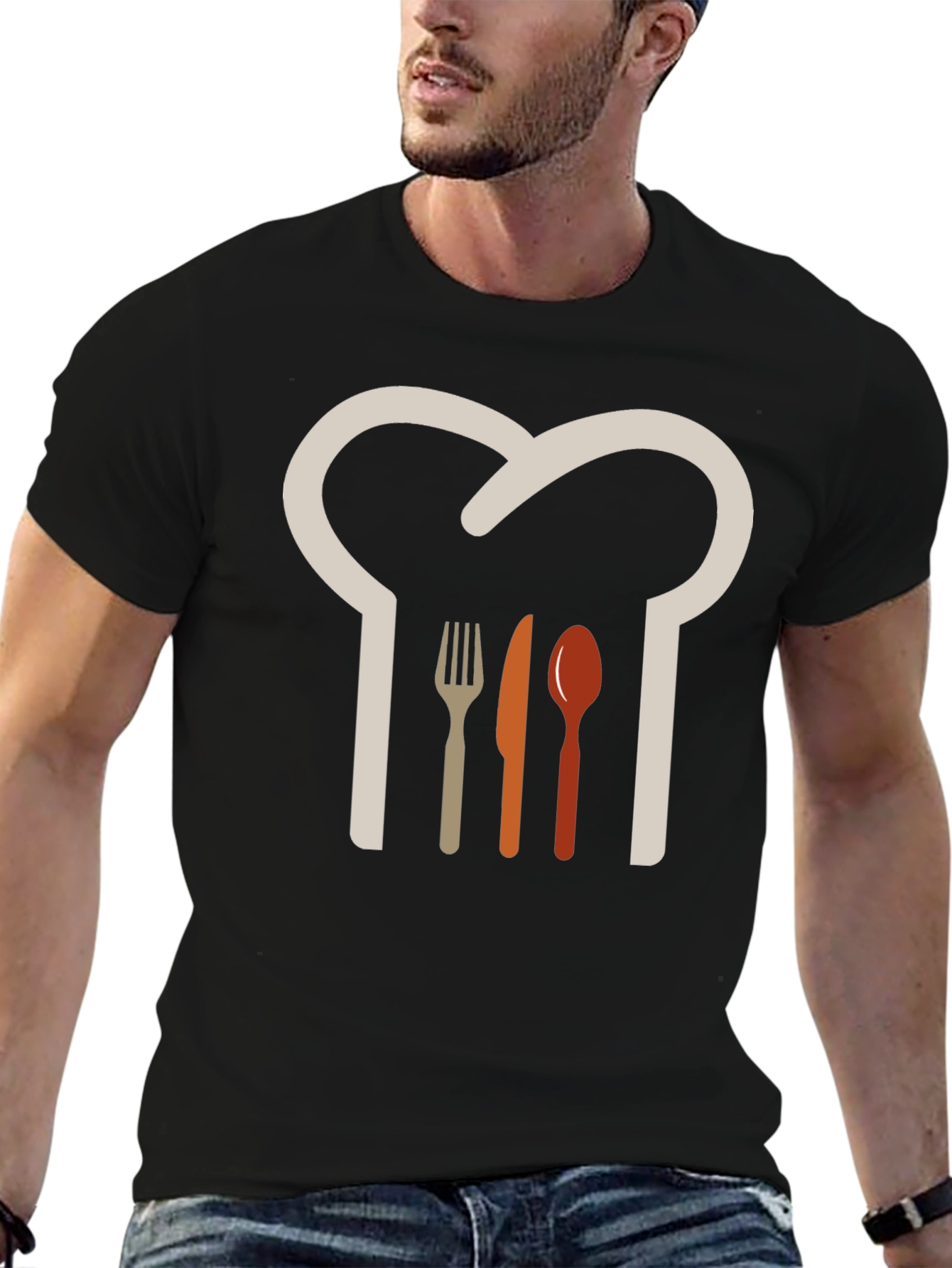 Chef Hat Utensil T-Shirt