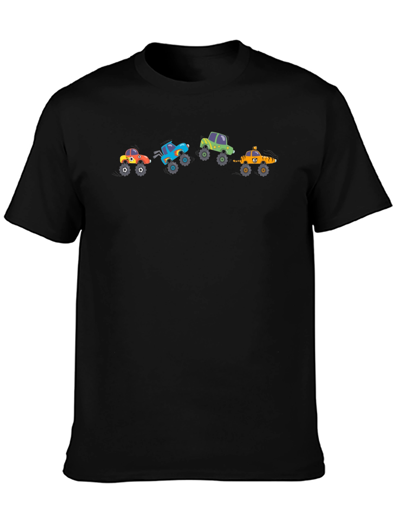 Monster Truck Graphic Black T-Shirt