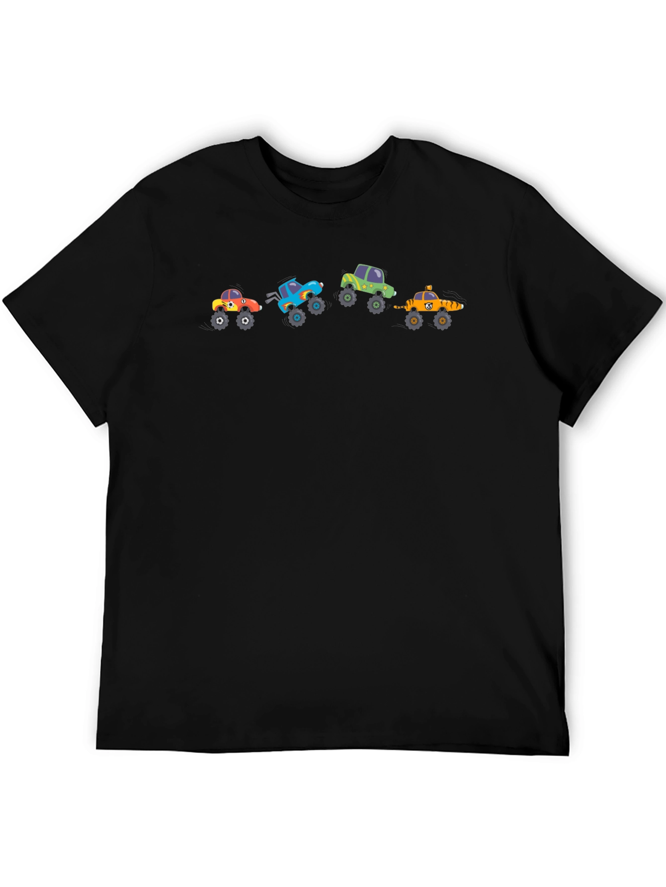Monster Truck Graphic Black T-Shirt
