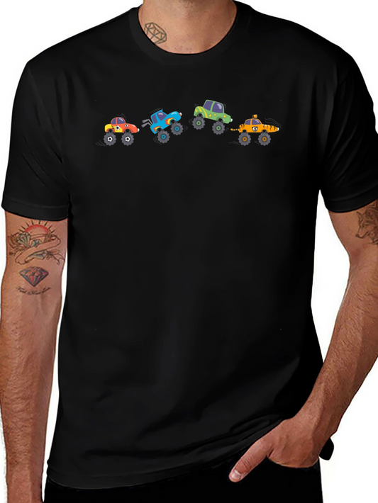 Monster Truck Graphic Black T-Shirt