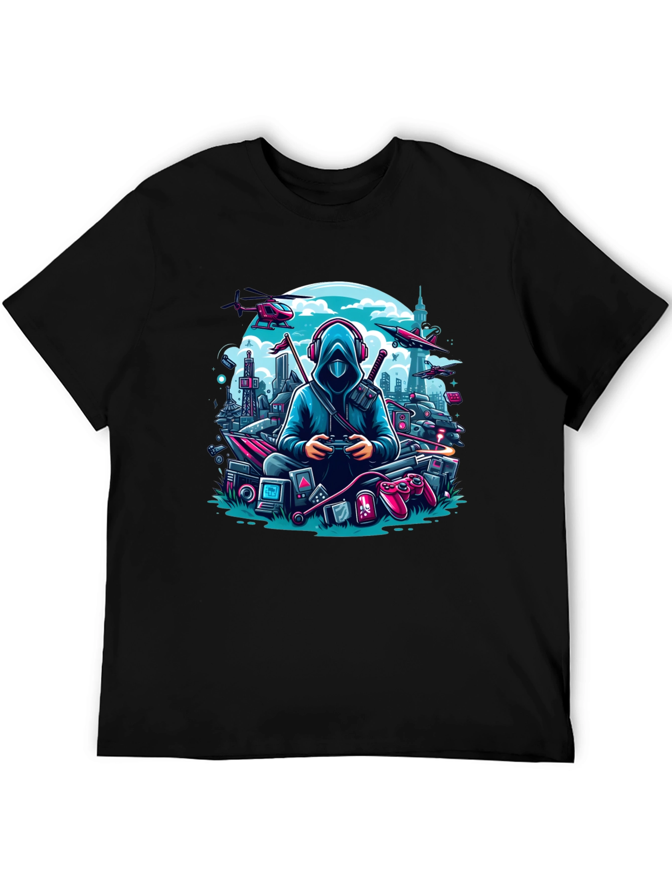 Gamer Cityscape T-Shirt