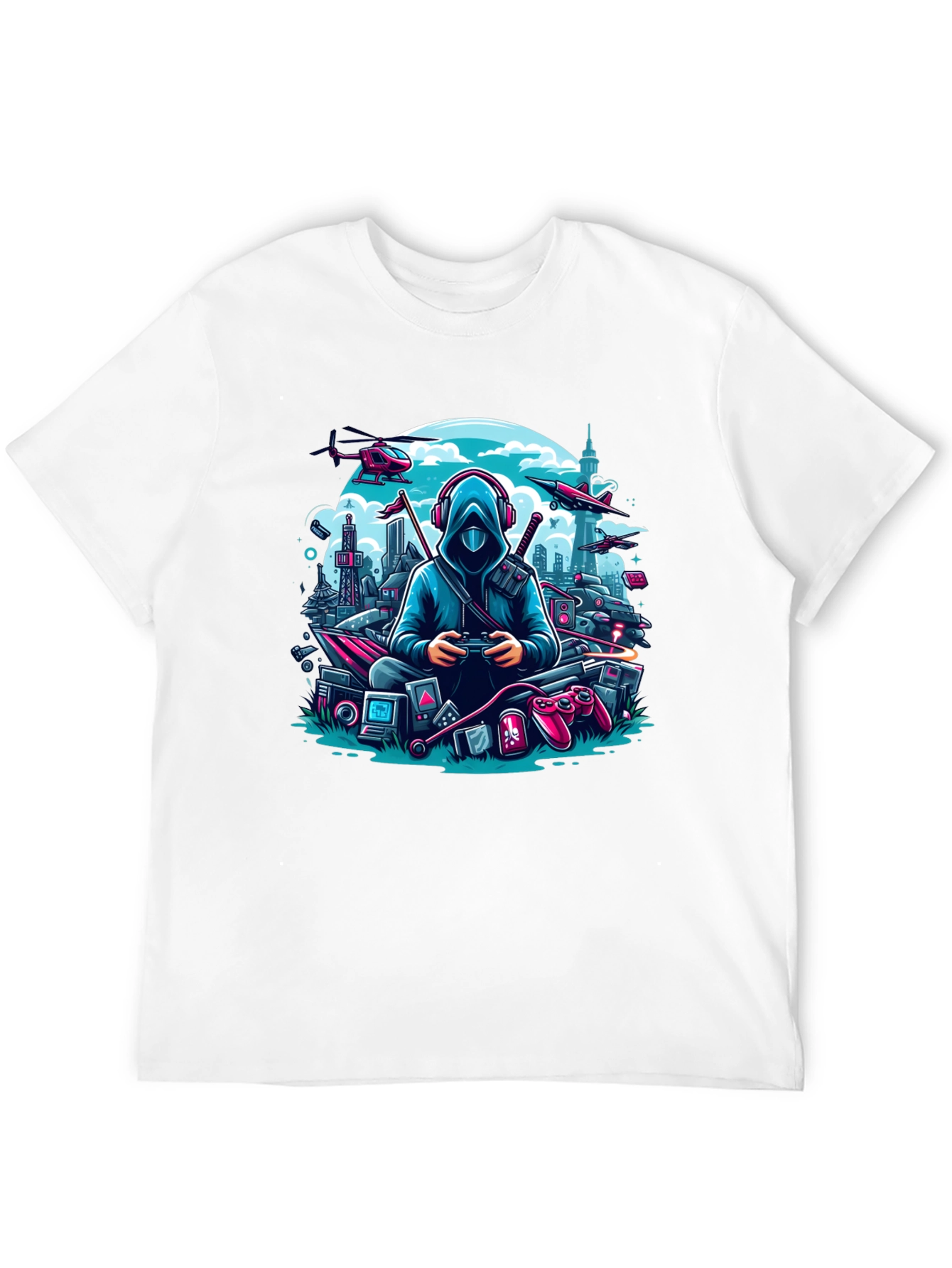 Gamer Cityscape T-Shirt