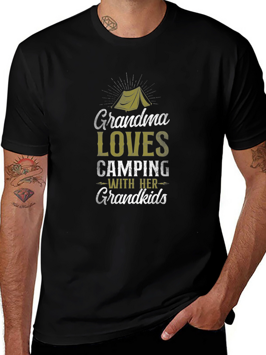 Grandma Loves Camping T-shirt